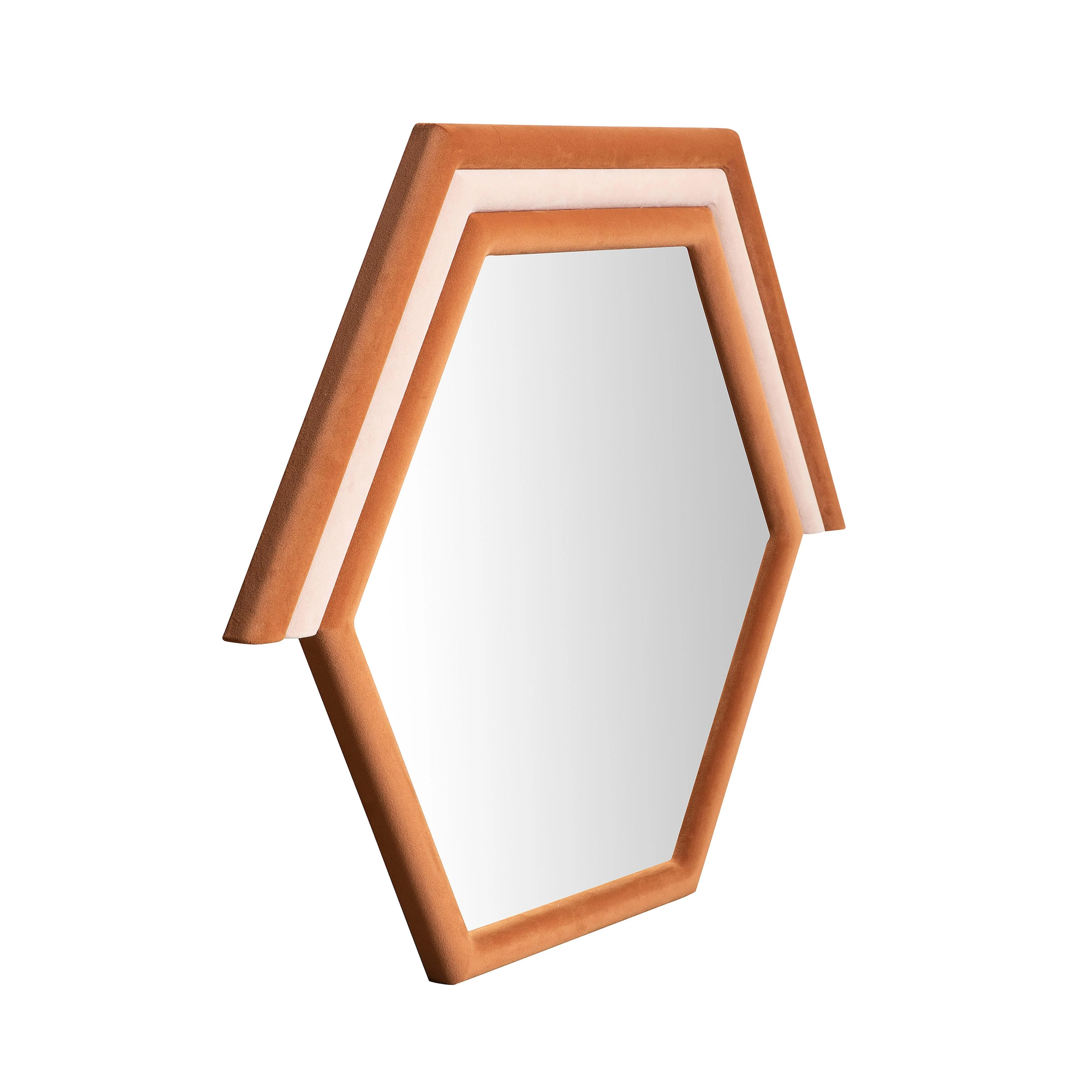Lally Velvet Prism Wall Mirror - Image 8
