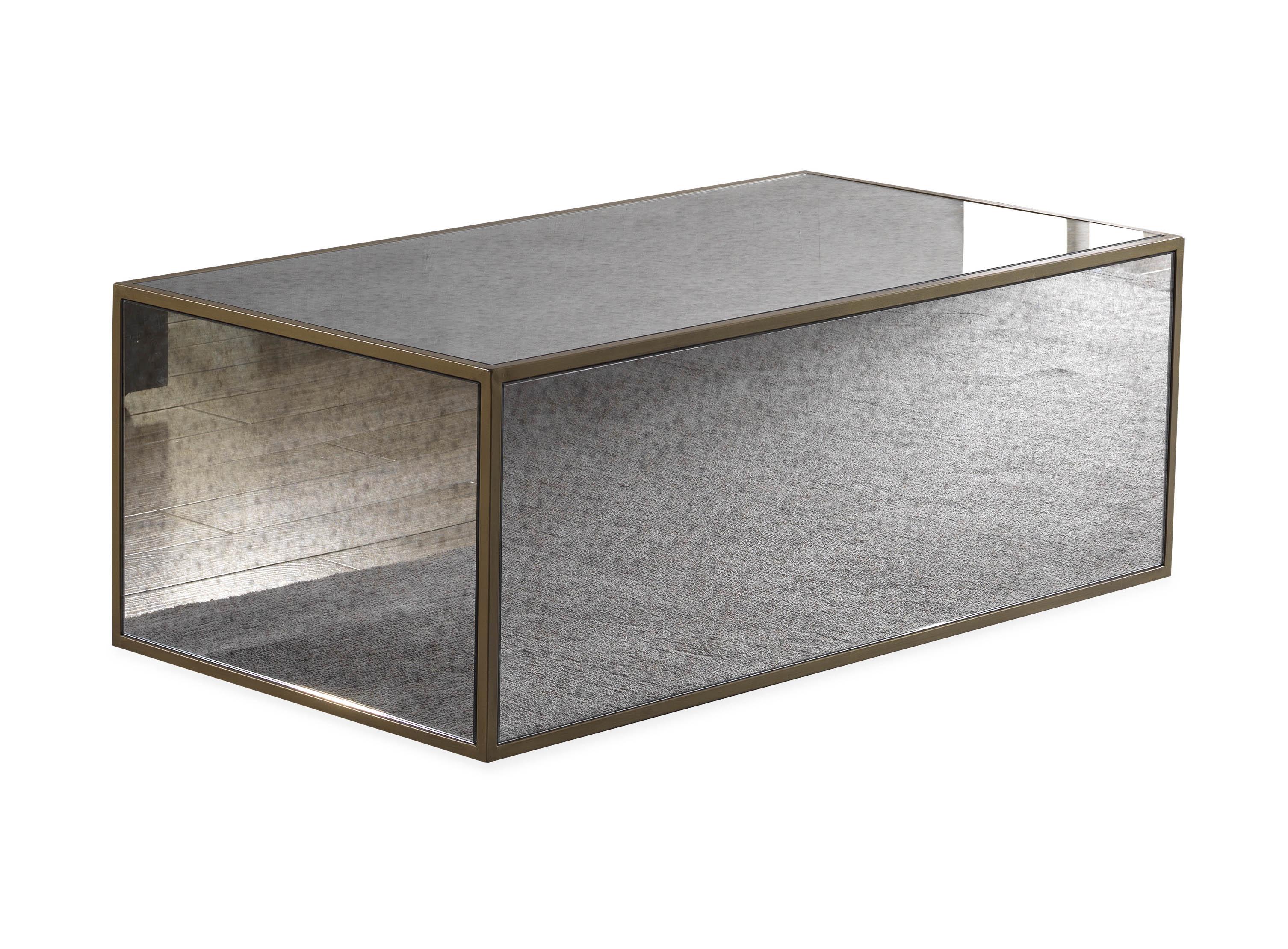 Lana Mirrored Coffee Table by Inspire Me! Home Decor