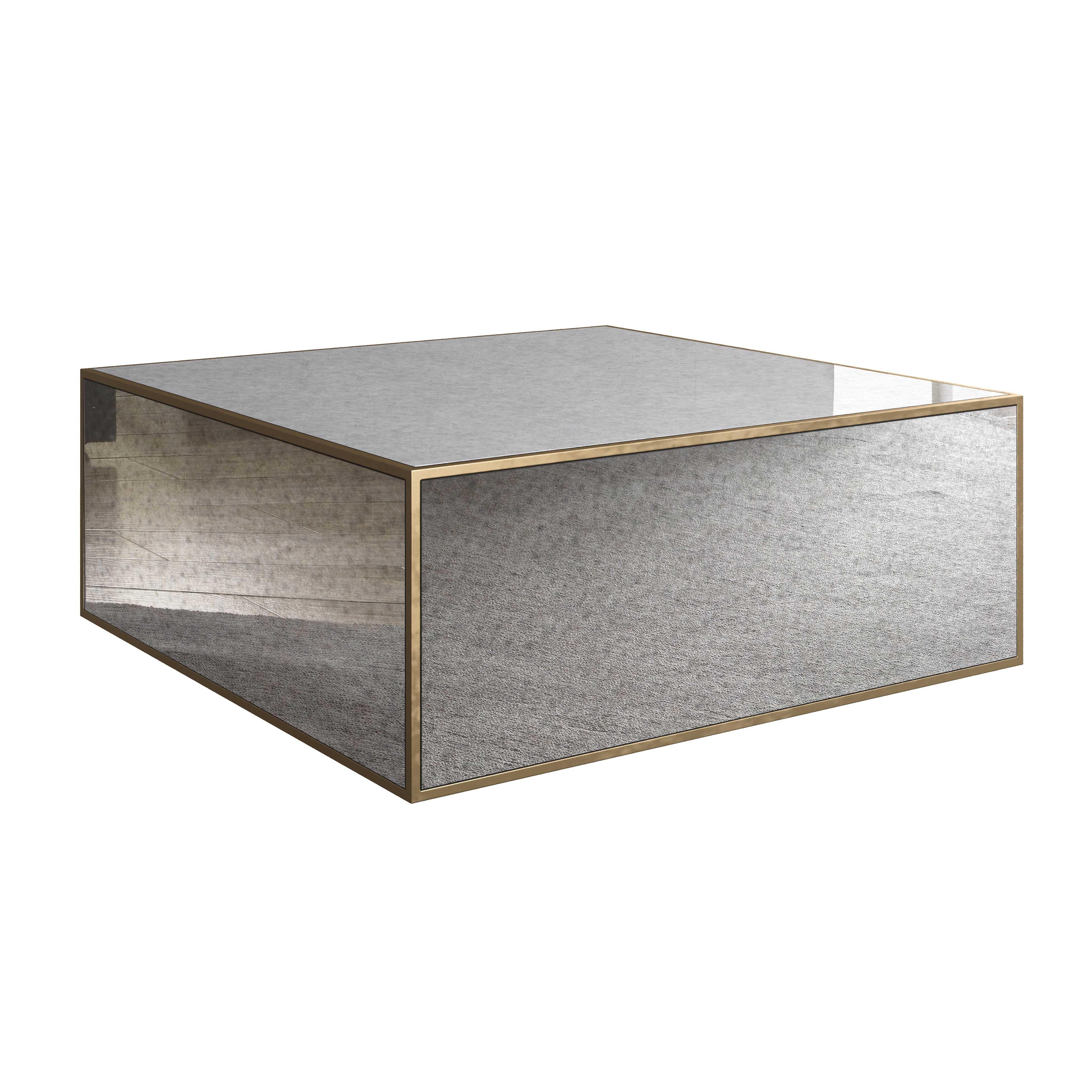 Lana Mirrored Coffee Table by Inspire Me! Home Decor - Image 10