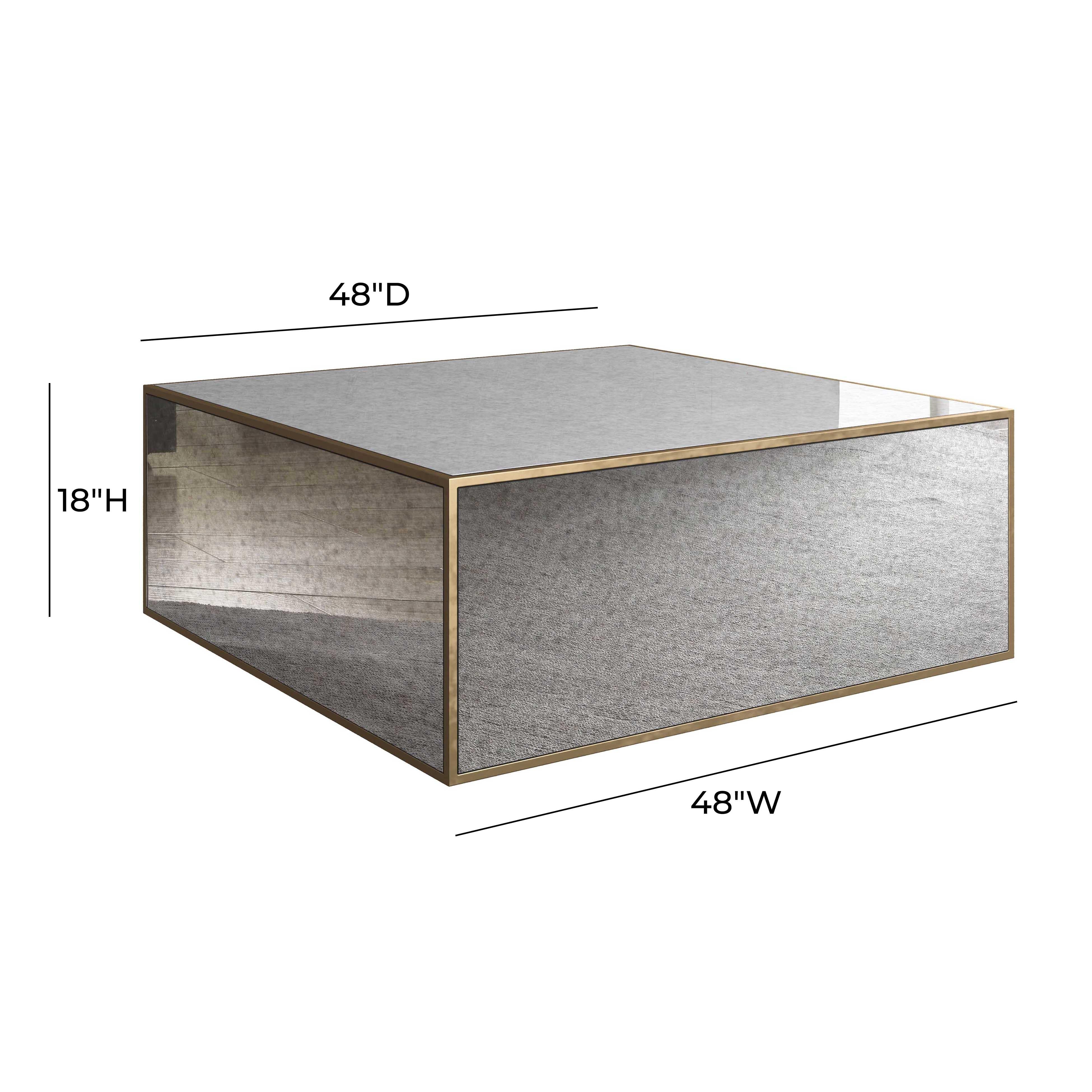 Lana Mirrored Coffee Table by Inspire Me! Home Decor - Image 14