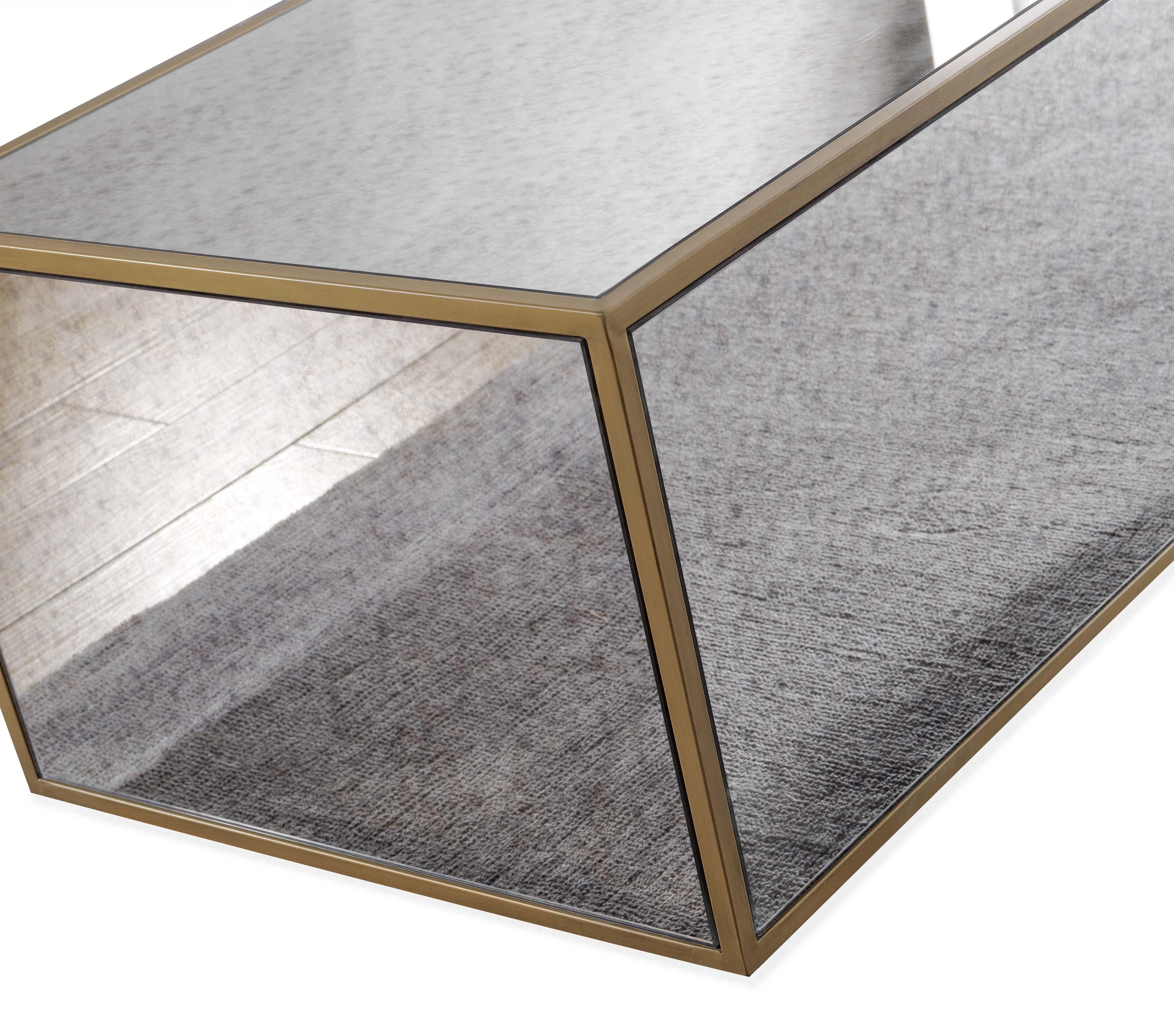 Lana Mirrored Coffee Table by Inspire Me! Home Decor - Image 6