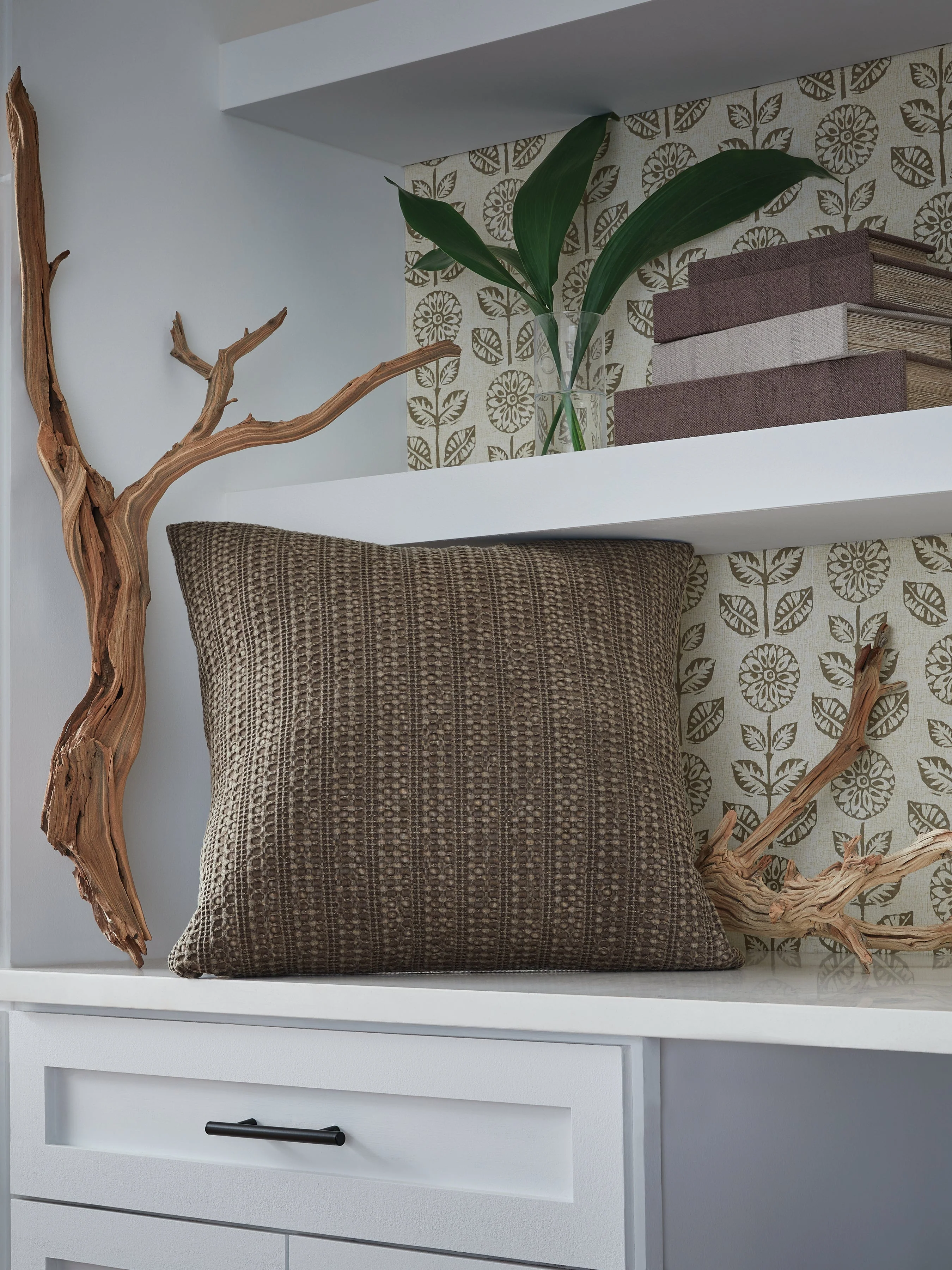 Landcher Brown Pillow - Image 2