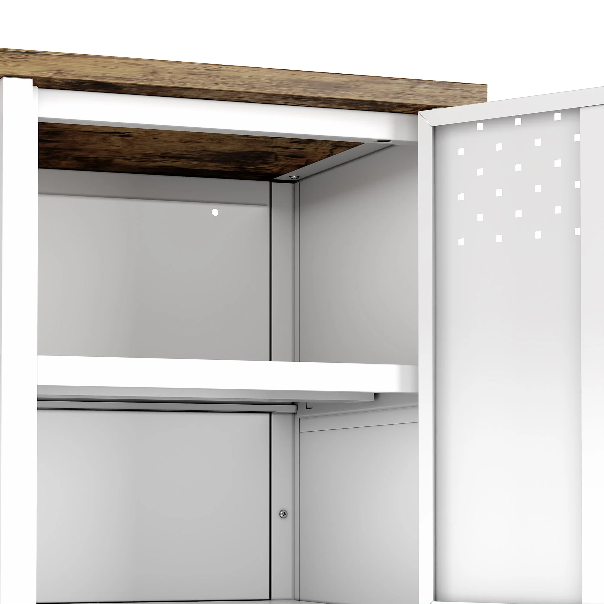 Landen 47" TV Stand in White - Image 7