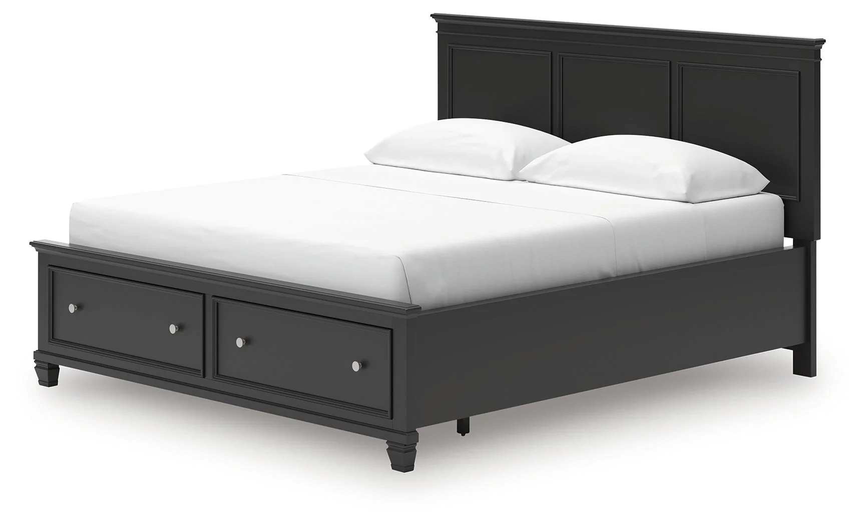 Lanolee Black California King Panel Storage Bed - Image 10
