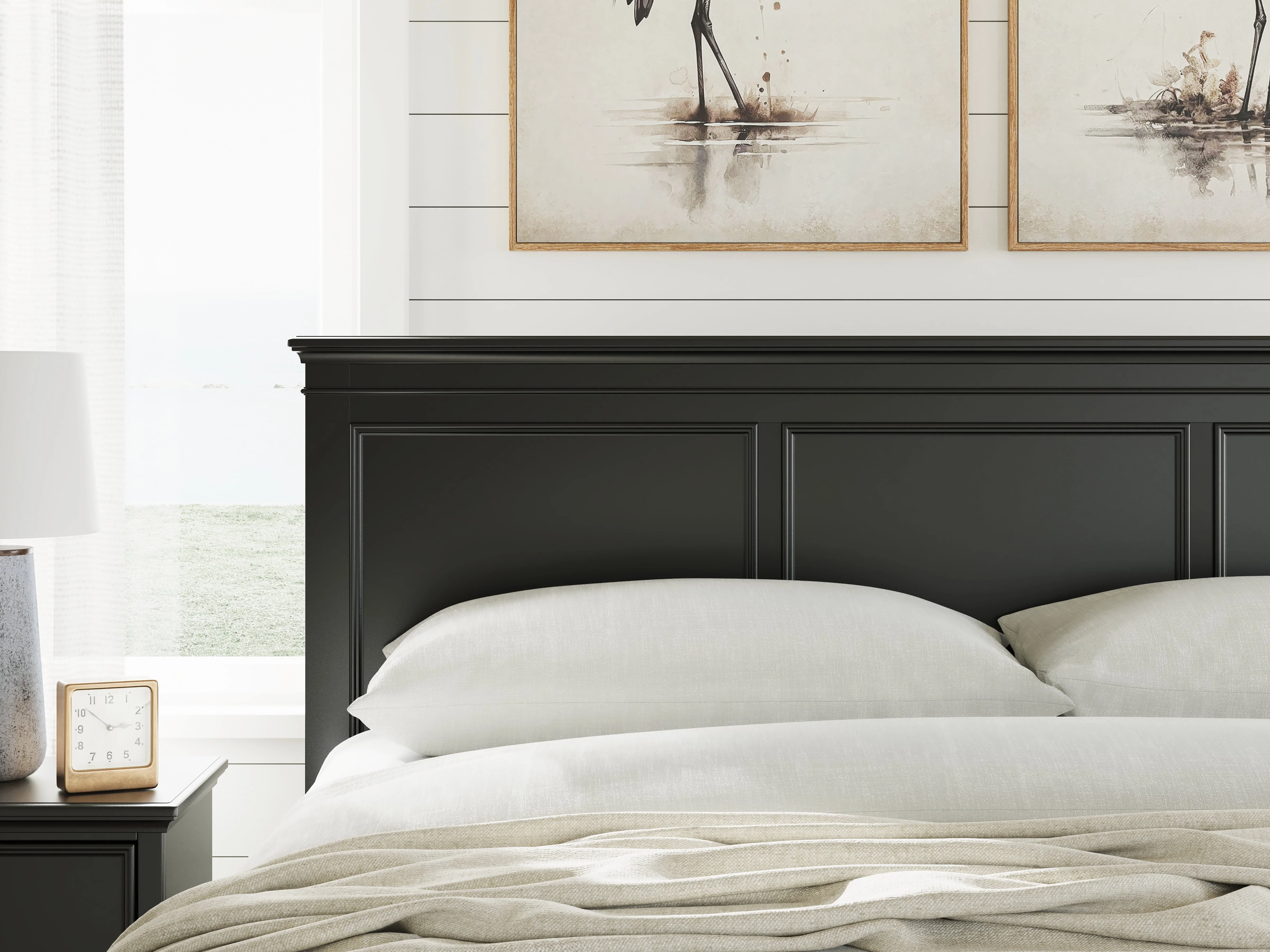 Lanolee Black California King Panel Storage Bed - Image 14