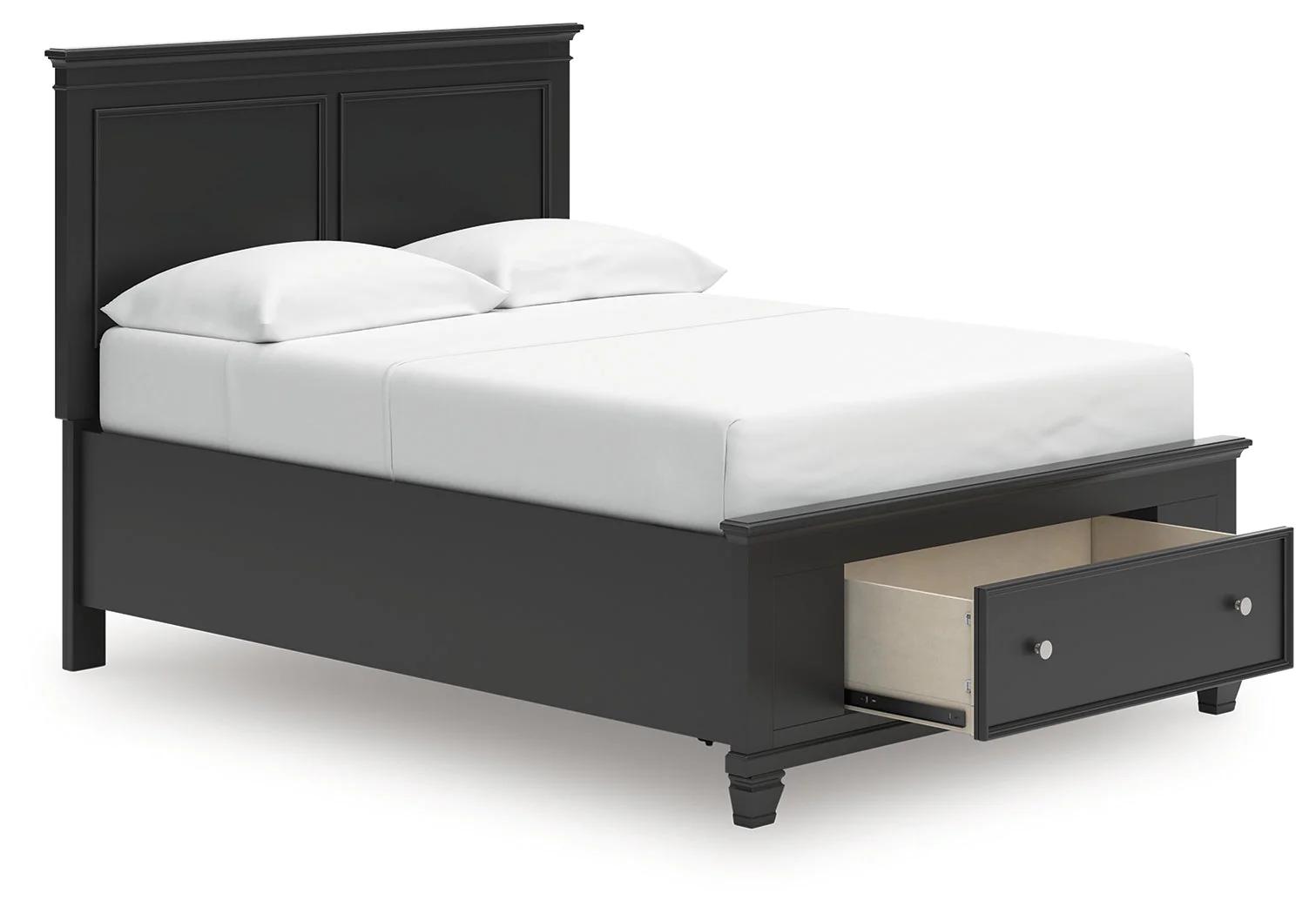 Lanolee Black Full Panel Storage Bed - Image 5
