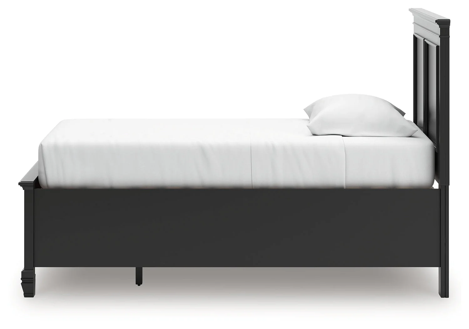 Lanolee Black Twin Panel Storage Bed - Image 7