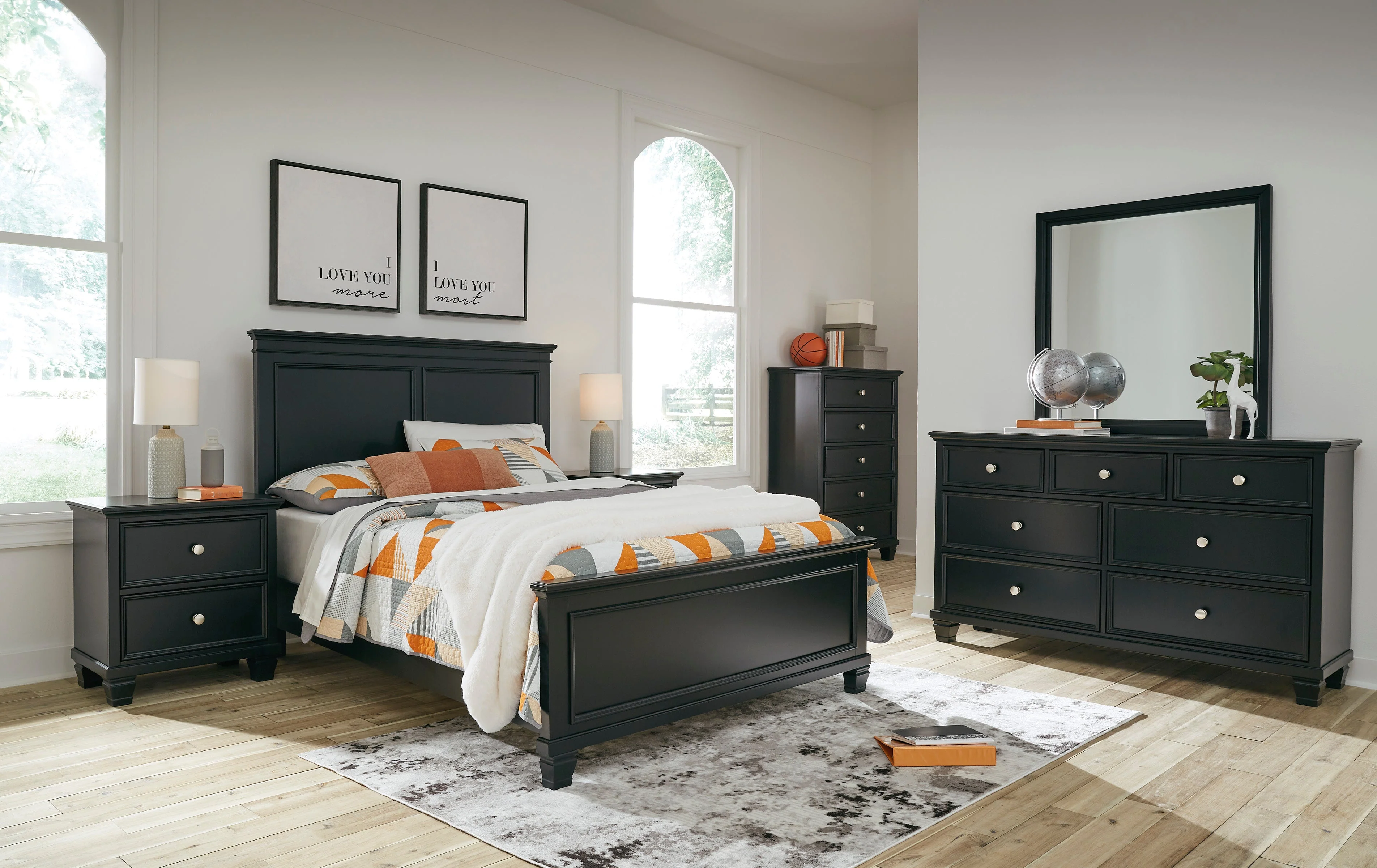 Lanolee Black Youth Panel Bedroom Set - Image 7