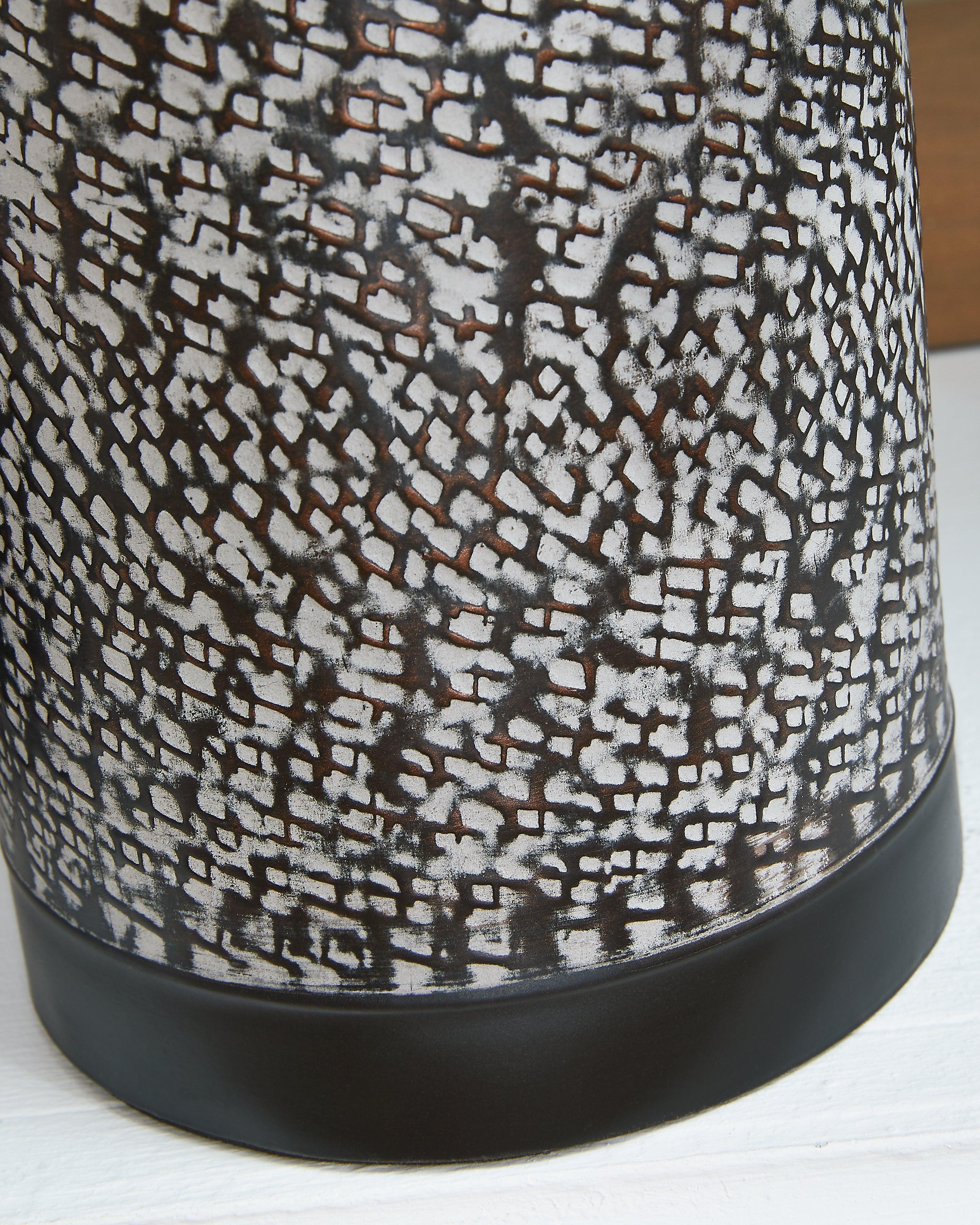Lanson Antique Bronze Finish Table Lamp - Image 3
