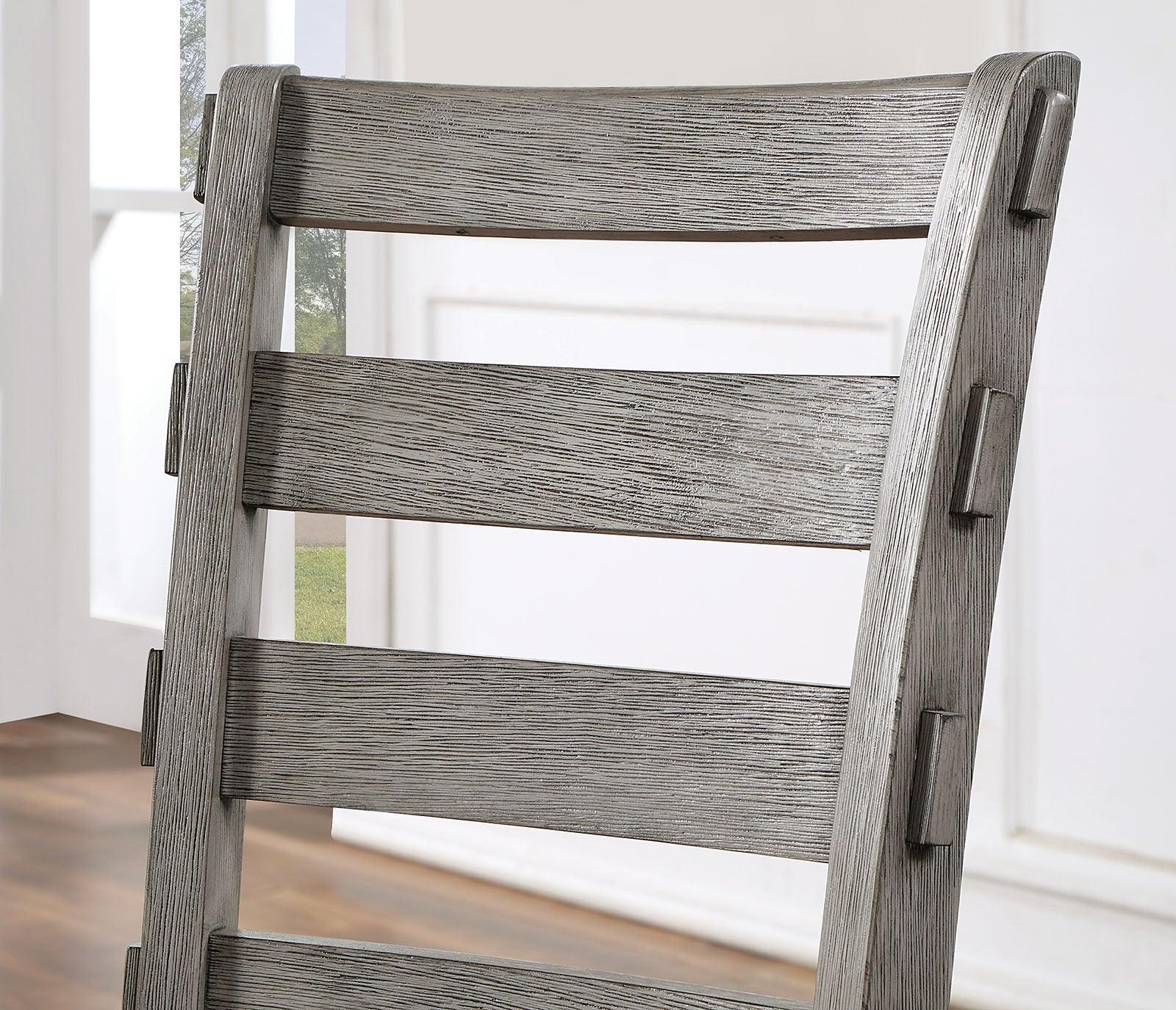 Laquila Gray Side Chair, Set of 2 - Image 2