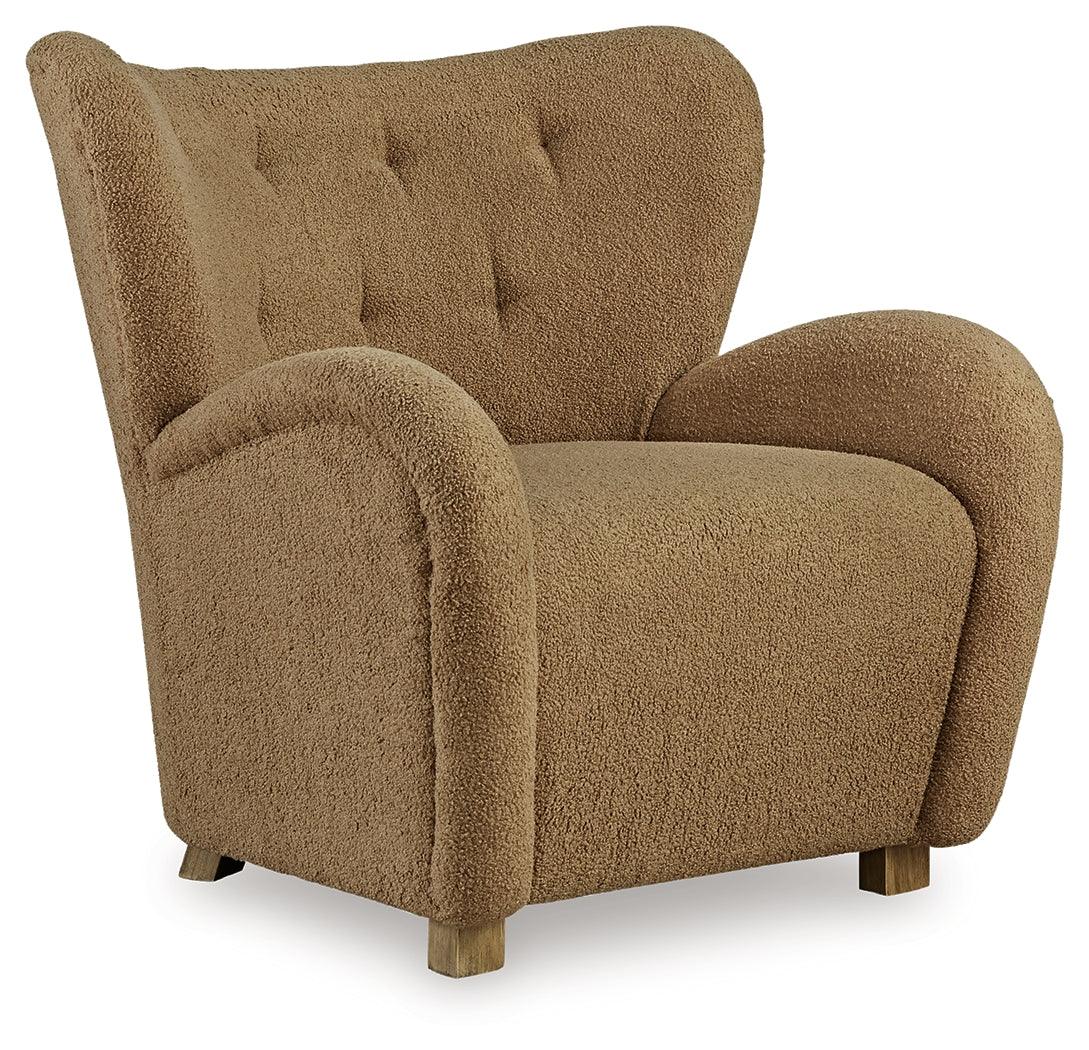 Larbell Camel Accent Chair - Image 2