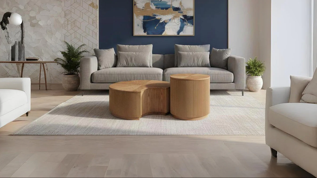 Larisa Brown Coffee table and End table - Image 2