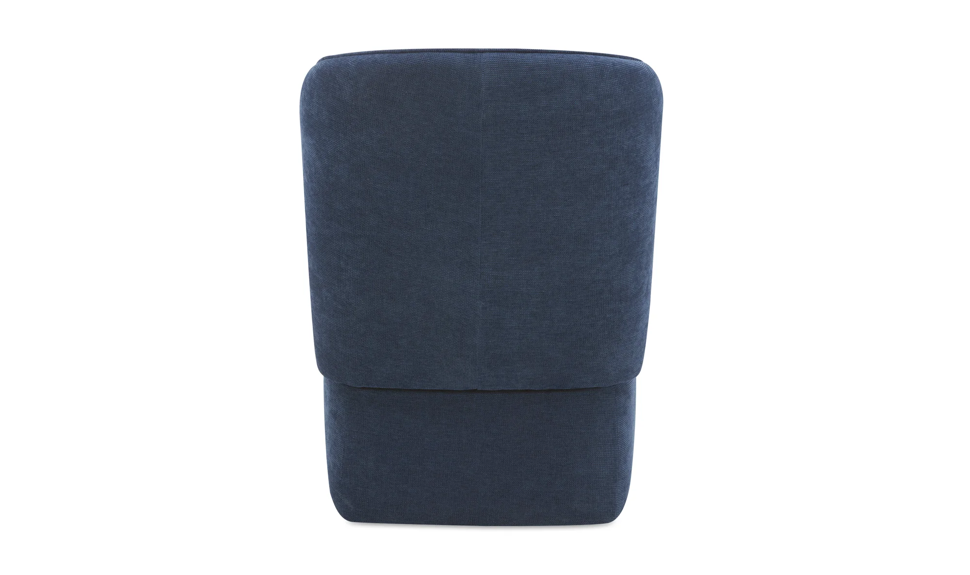Larson Rolling Dining Chair Navy Blue - Image 4