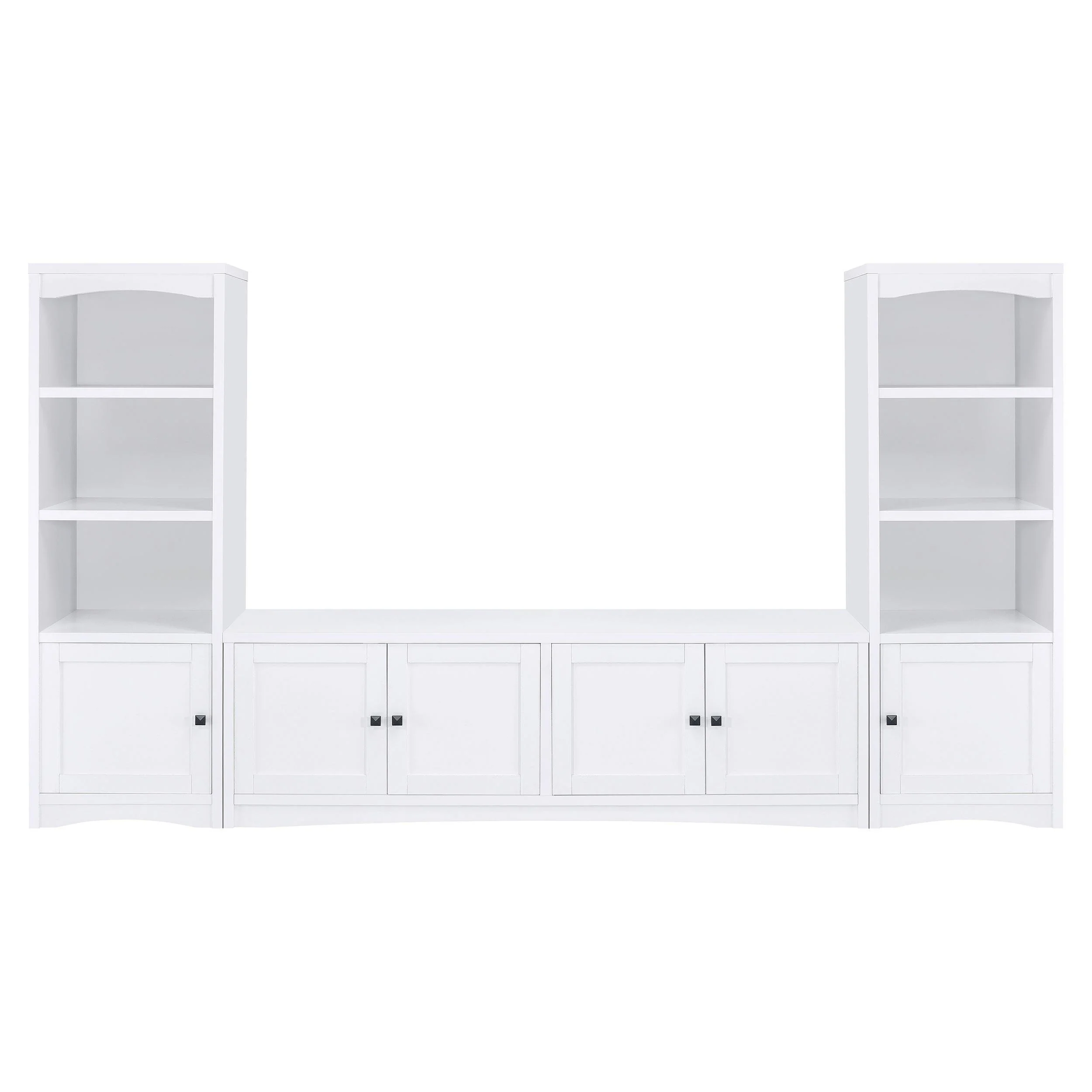 Laughlin Gunmetal 3-piece Entertainment Center - Image 12