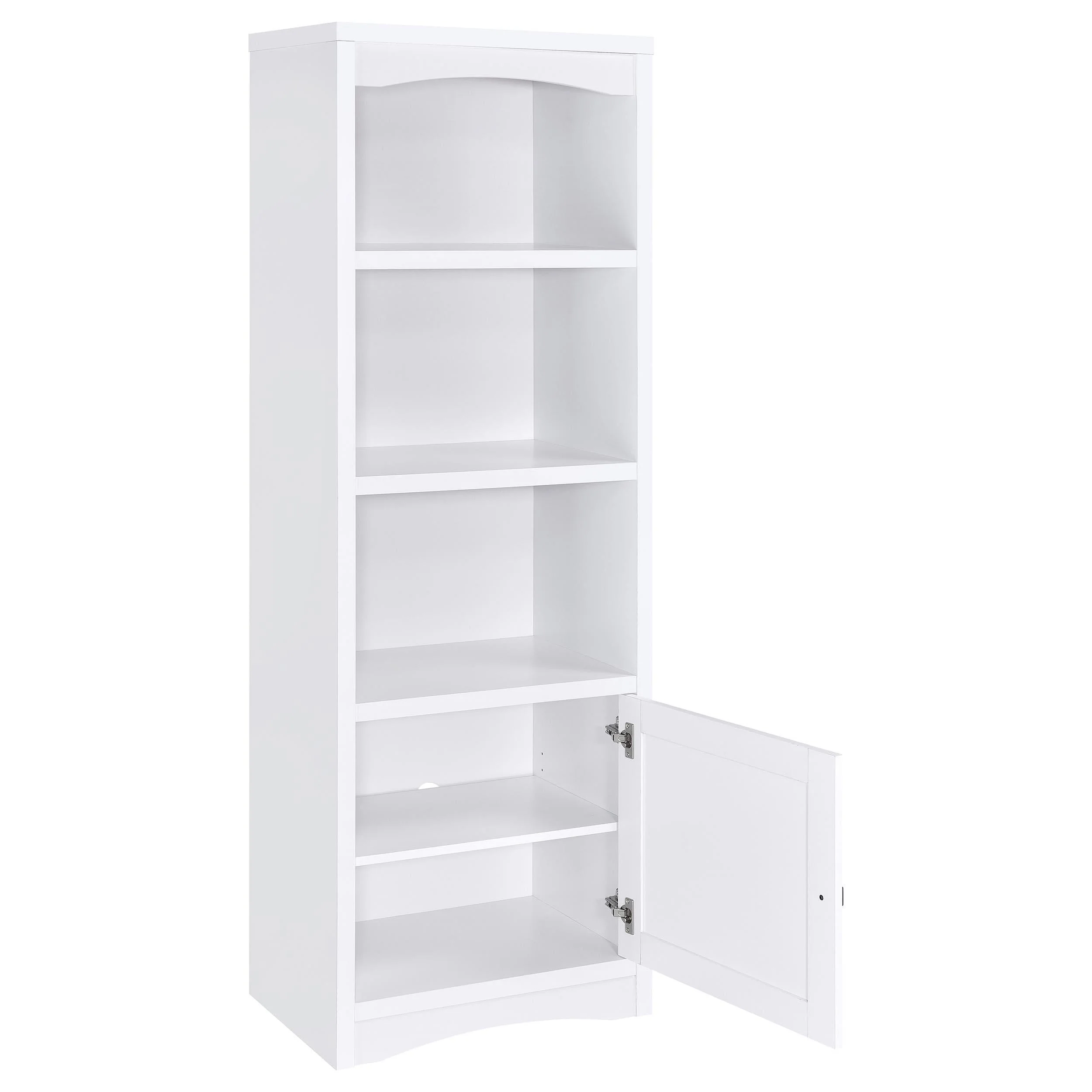 Laughlin White 3-Piece Entertainment Center TV Stand - Image 11