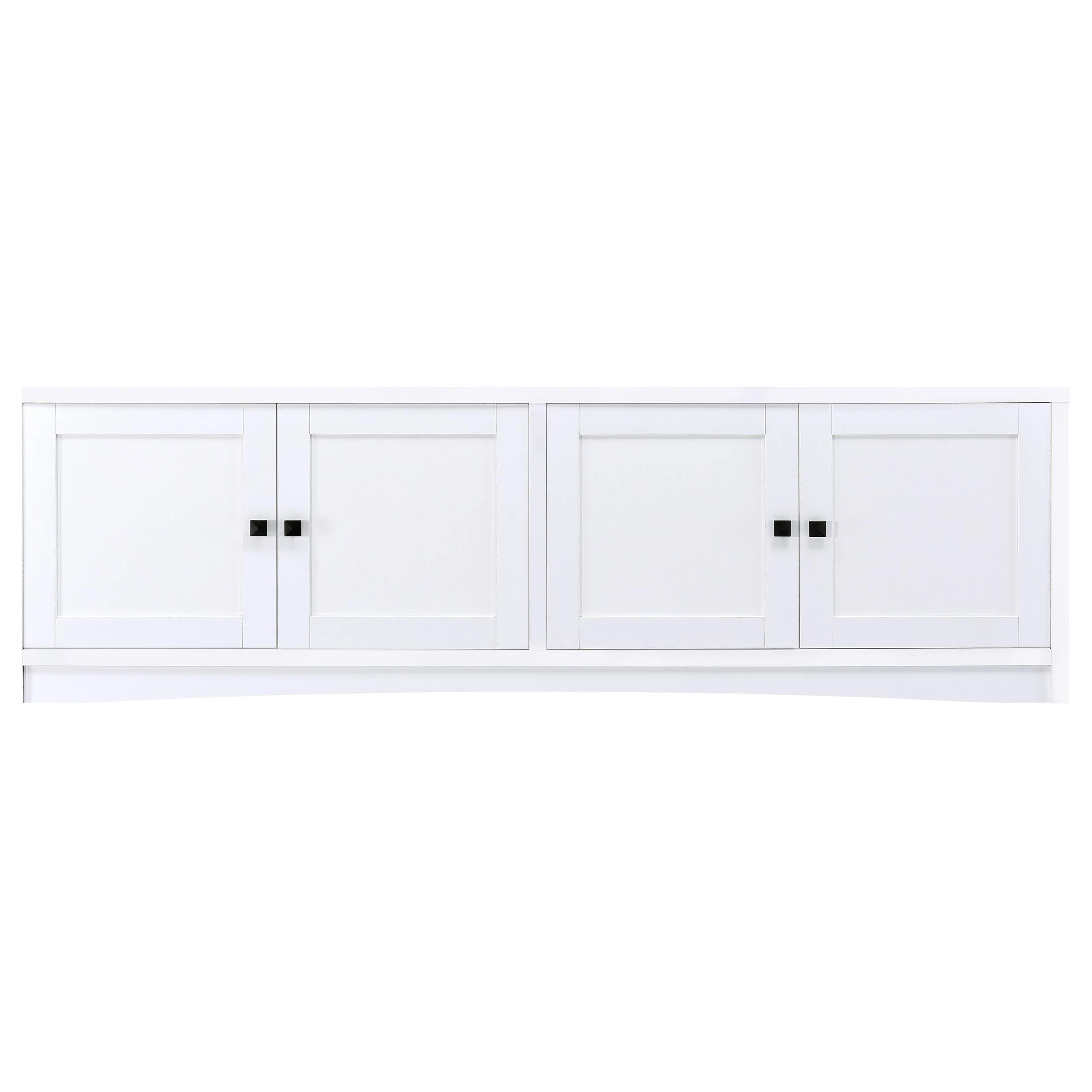 Laughlin White 3-Piece Entertainment Center TV Stand - Image 6