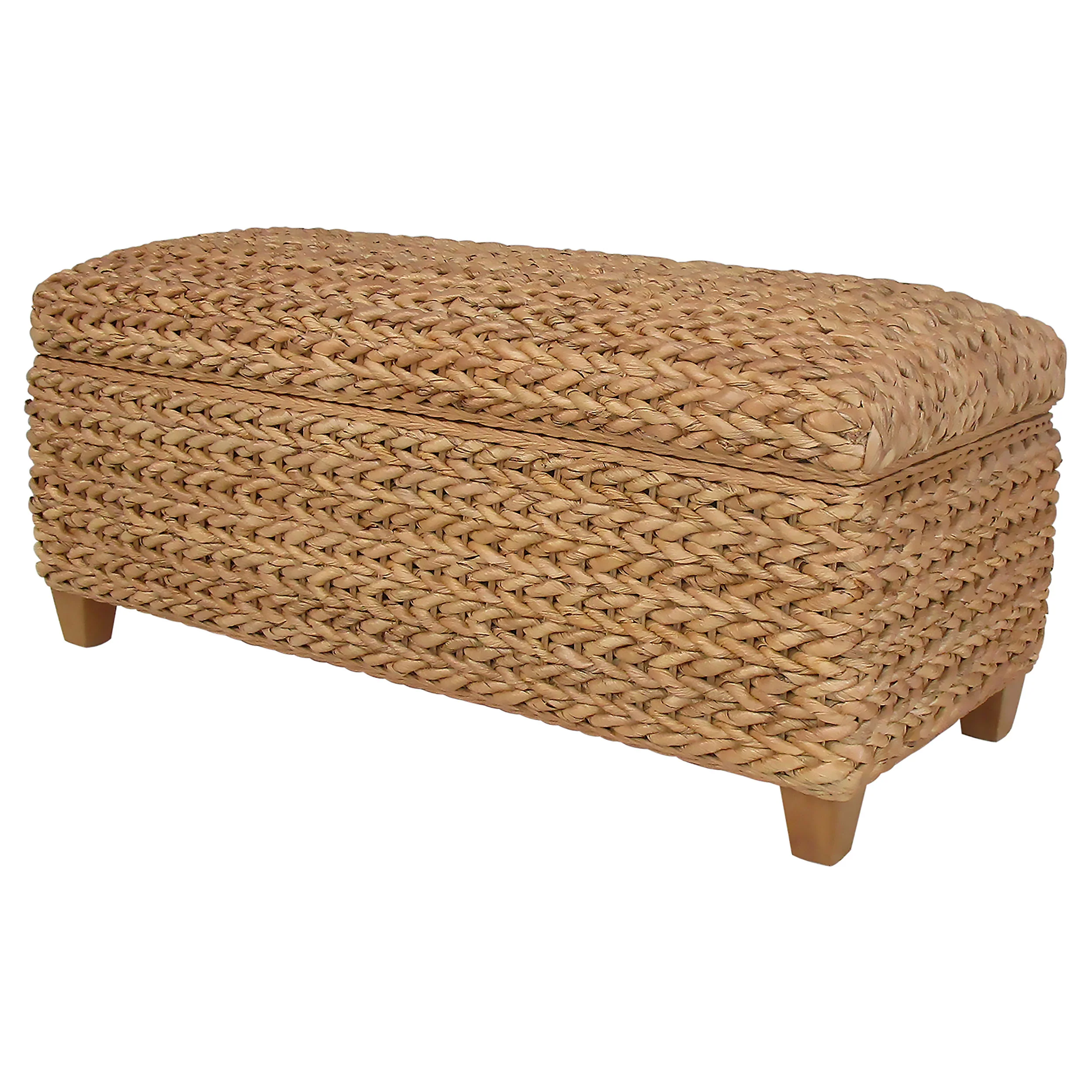 Laughton Natural Storage Bench - Image 5