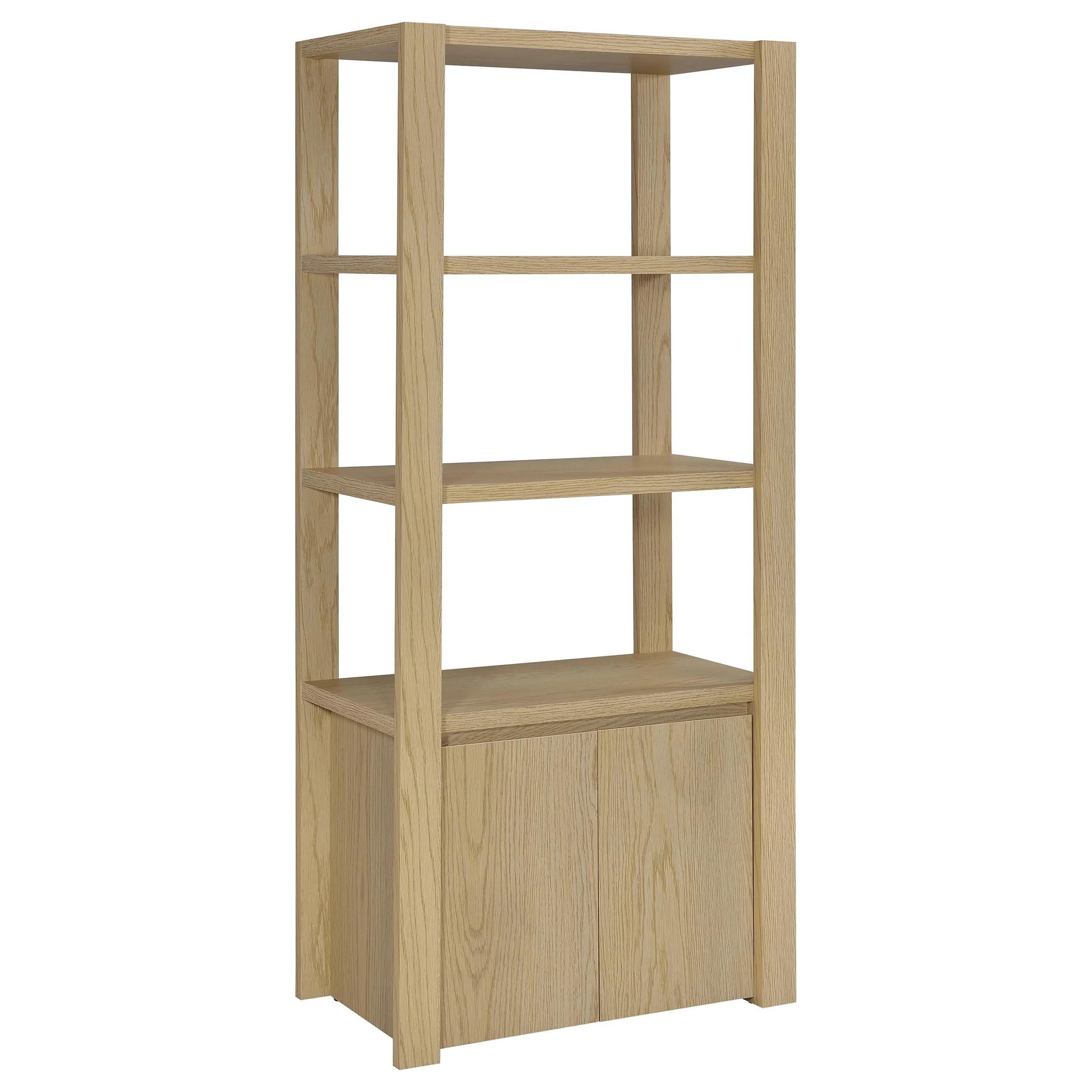 Laurelton Light Oak 3-Piece Entertainment Center TV Stand - Image 10