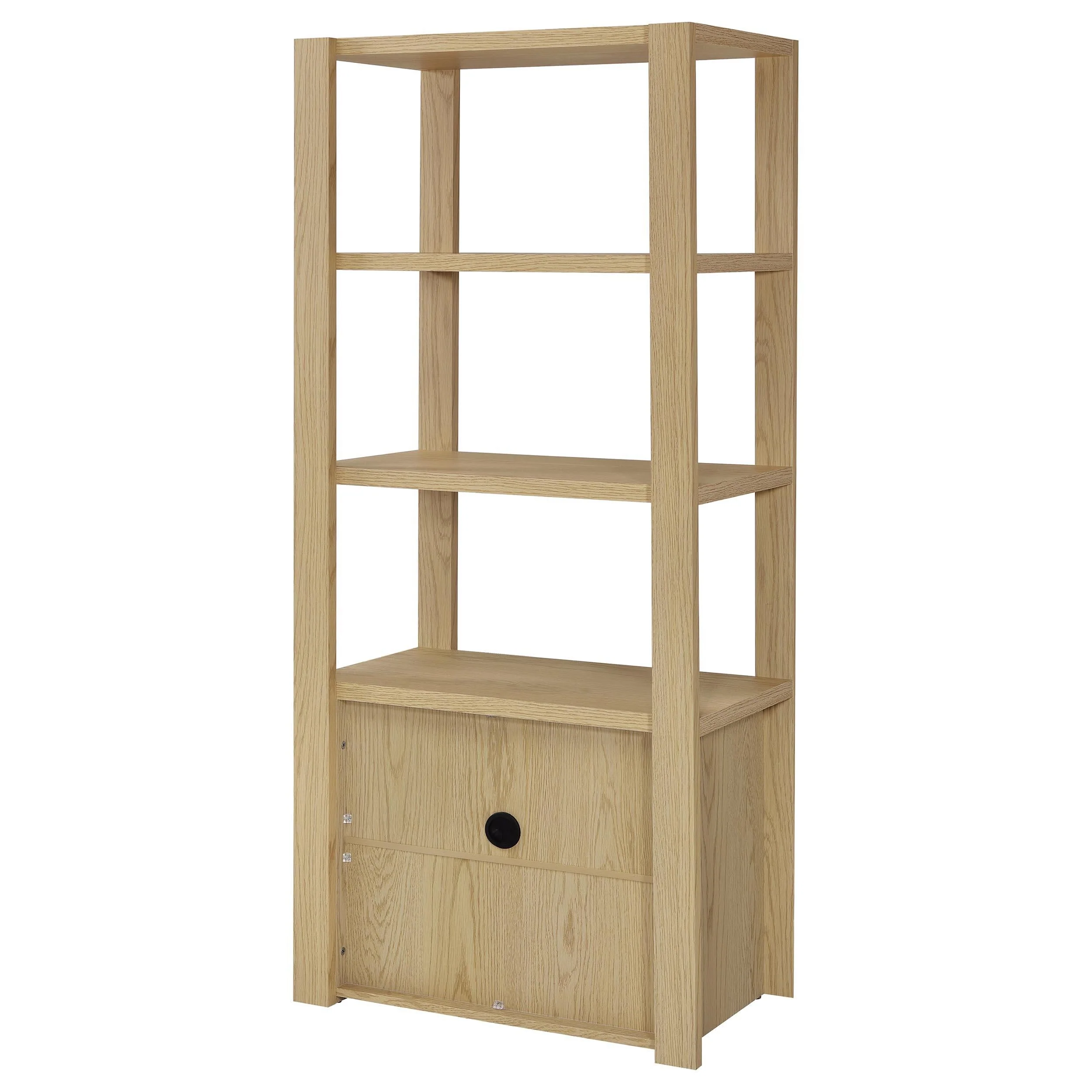 Laurelton Light Oak 3-Piece Entertainment Center TV Stand - Image 16