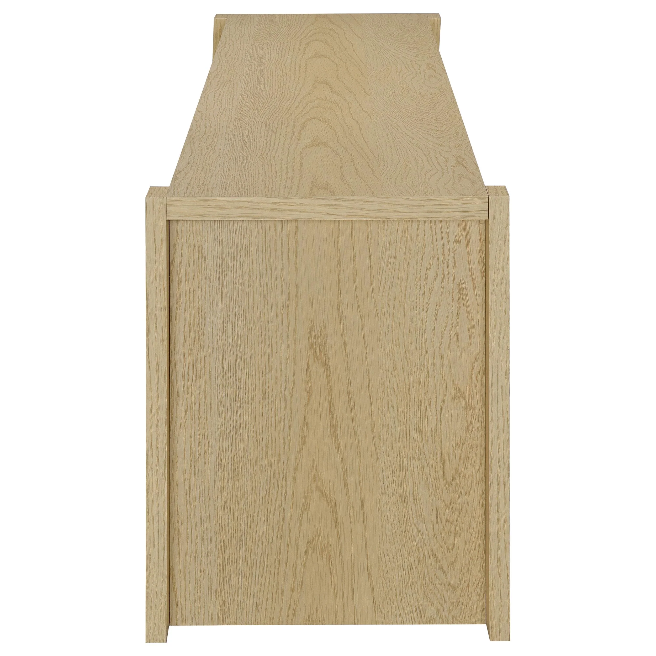 Laurelton Light Oak 78-inch 4-door TV Stand Media Console - Image 8