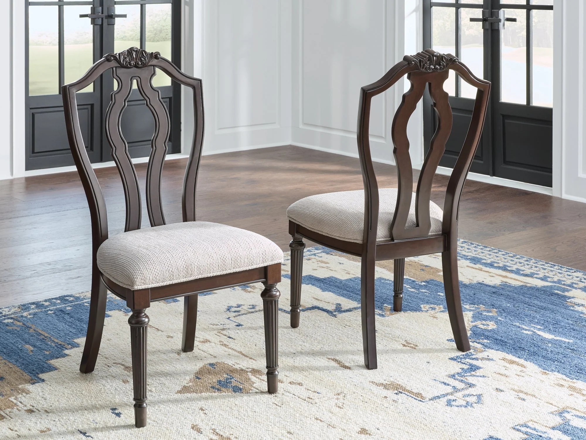 Lavinton Brown Extension Dining Table and 6 Chairs - Image 21