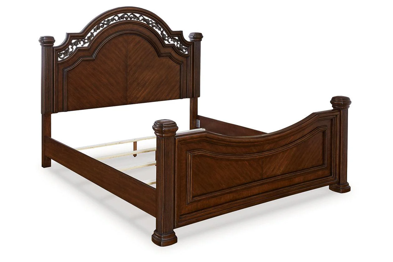 Lavinton Brown Queen Poster Bed - Image 2