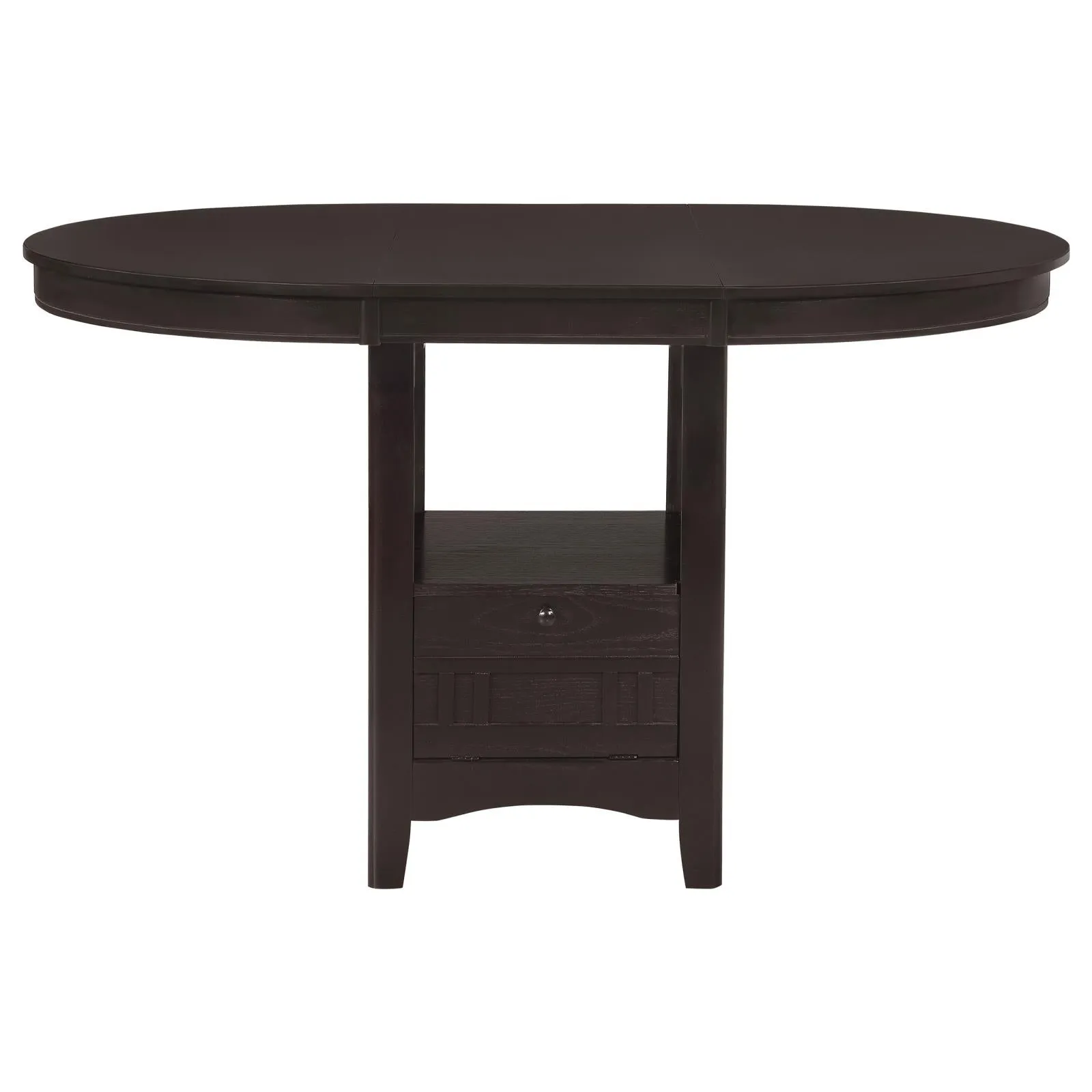 Lavon Espresso and Black Counter Height Dining Set - Image 3