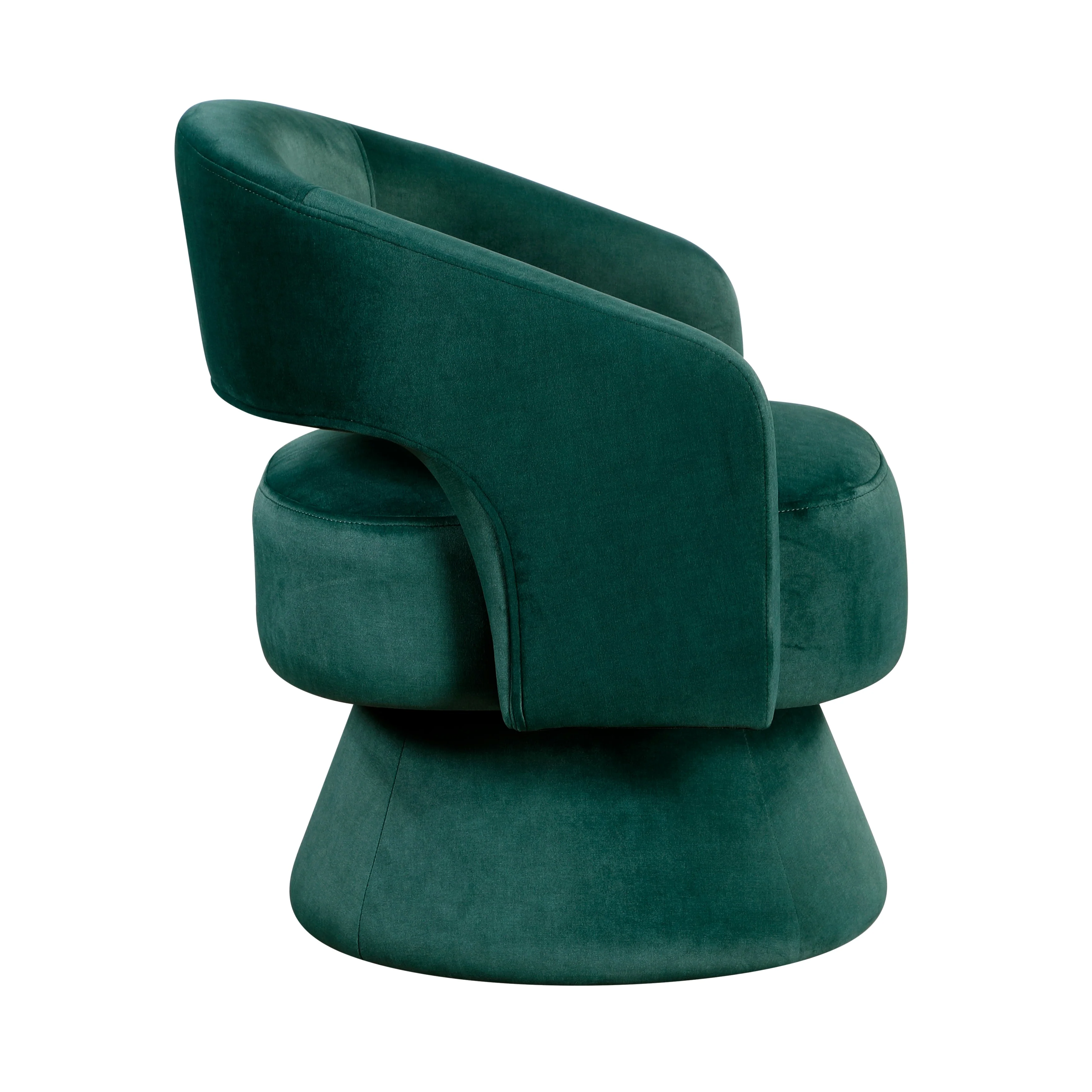 Lavon Green Swivel Chair - Image 3