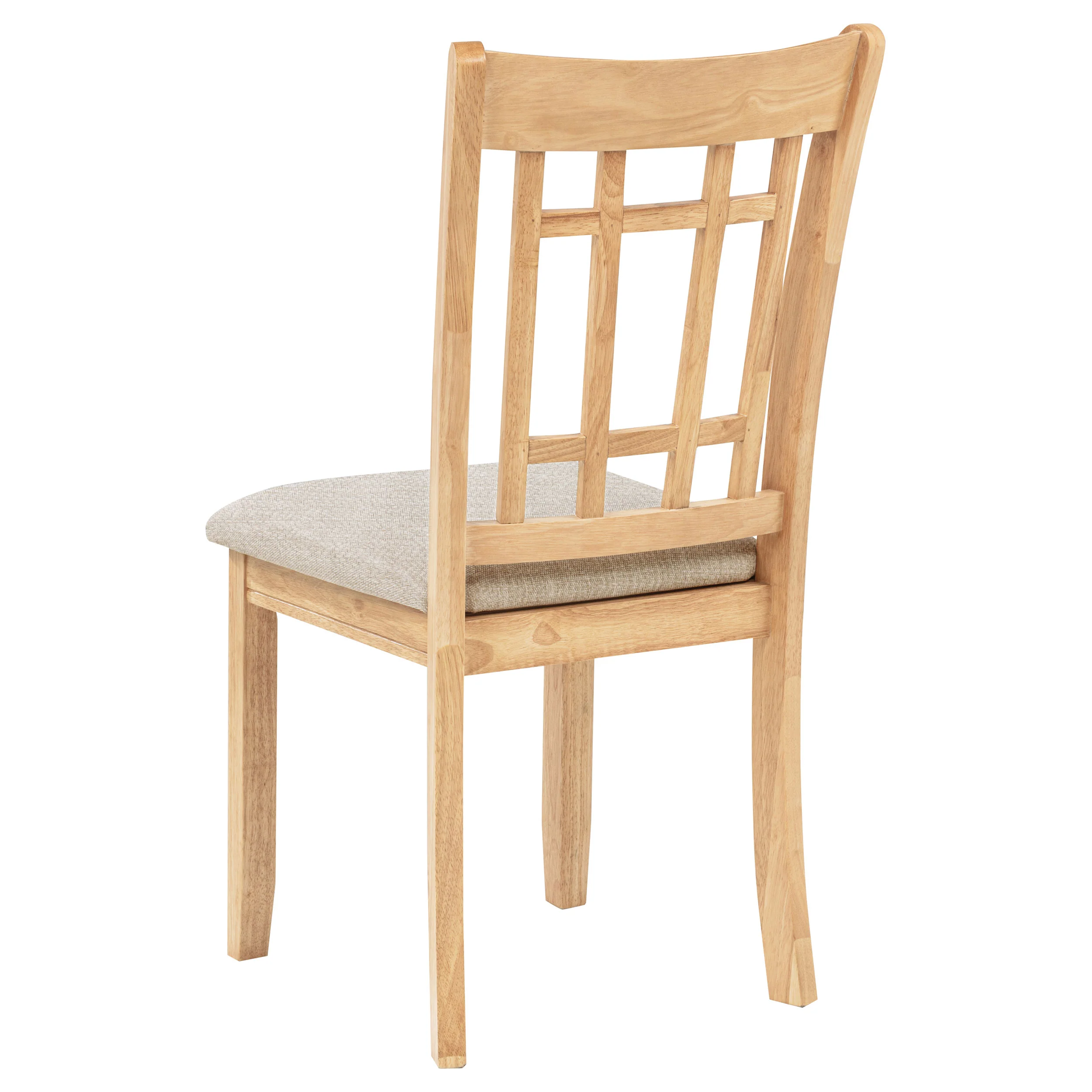 Lavon Light Oak 5-piece Oval Extension Leaf Dining Set - Image 11