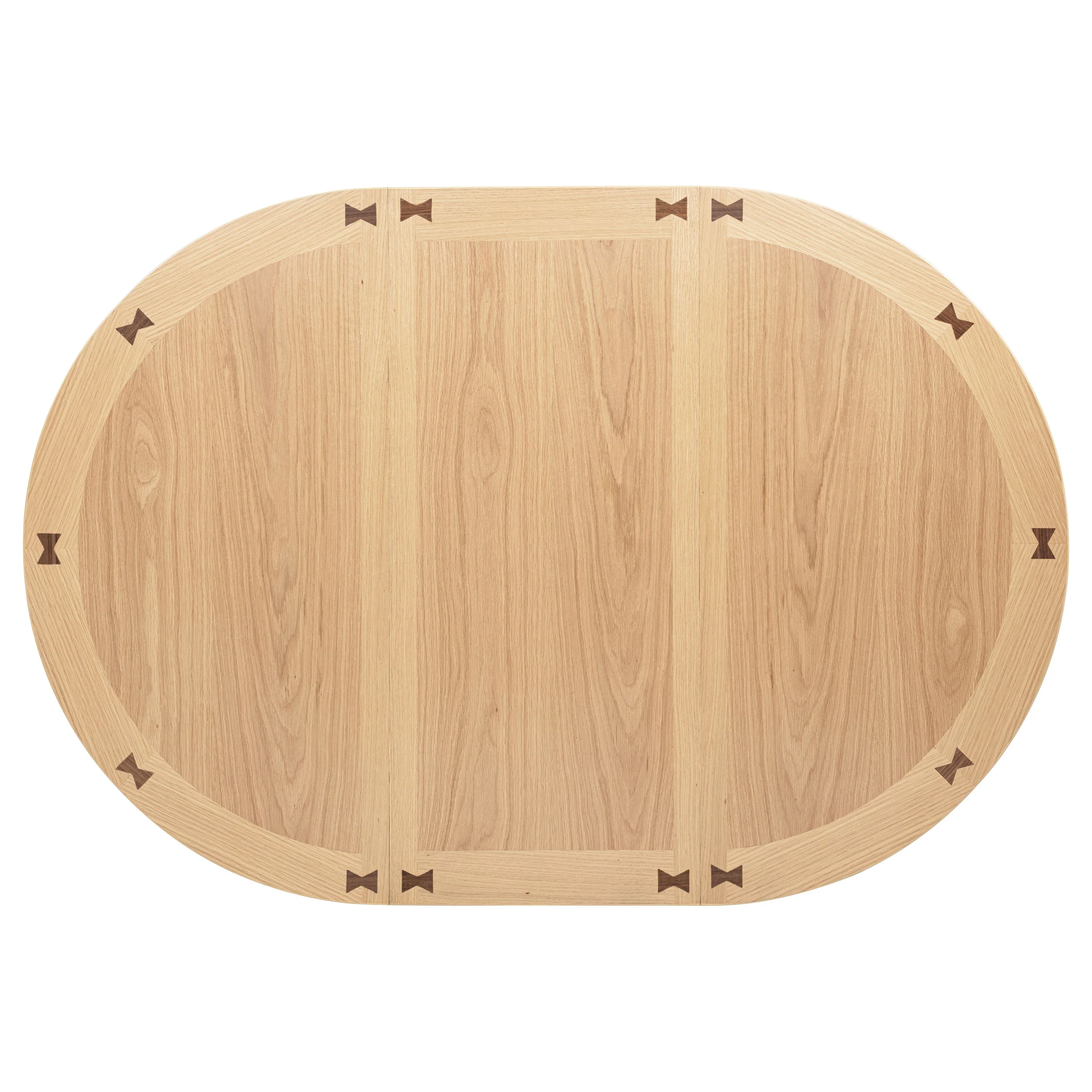 Lavon Light Oak 5-piece Oval Extension Leaf Dining Set - Image 8