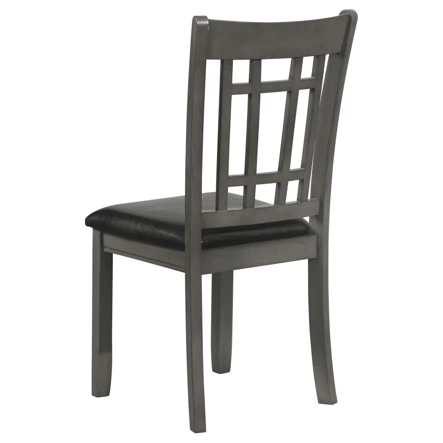 Lavon Medium Gray 5-Piece Dining Set - Image 10