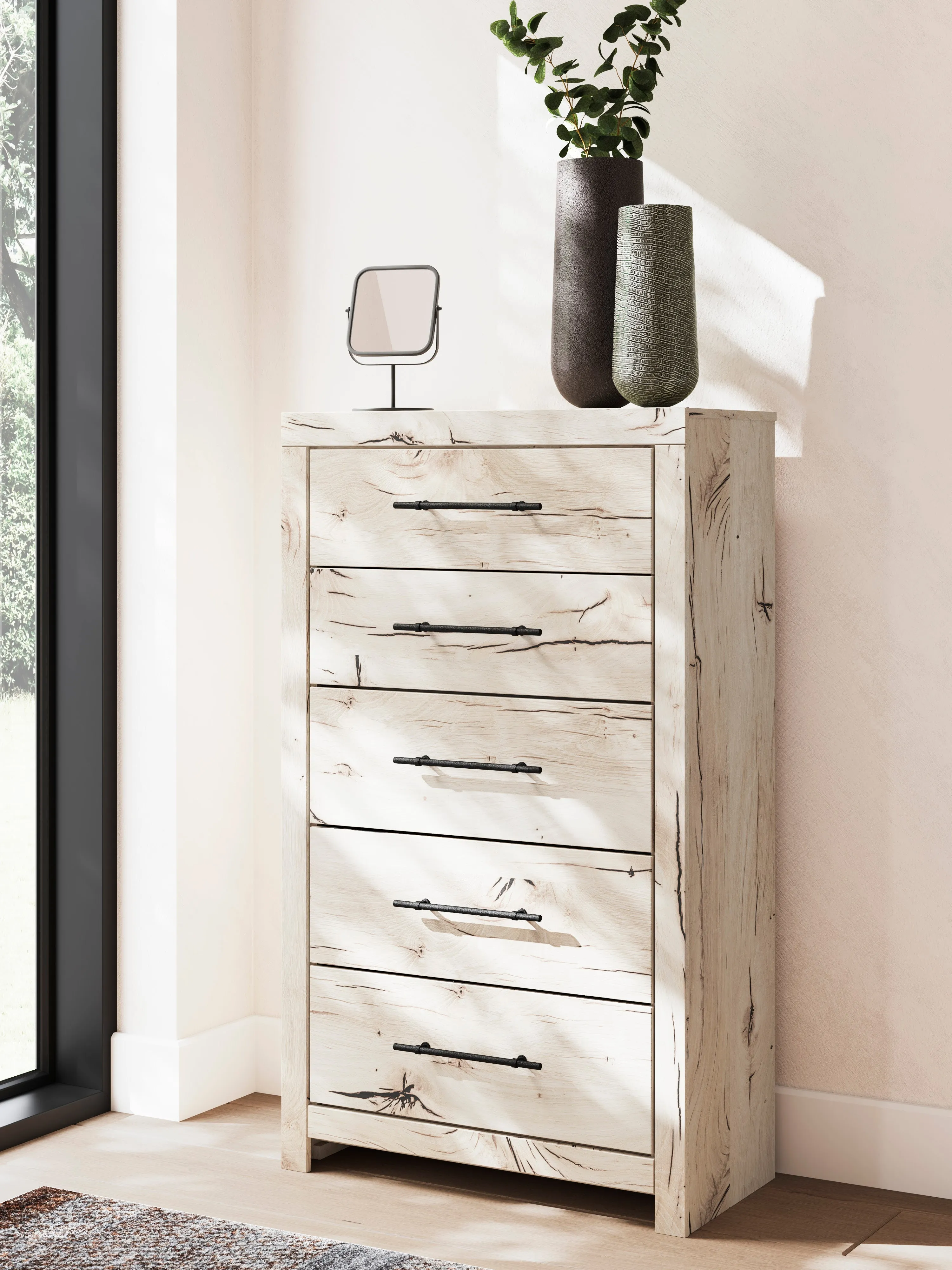 Lawroy Light Natural Chest of Drawers