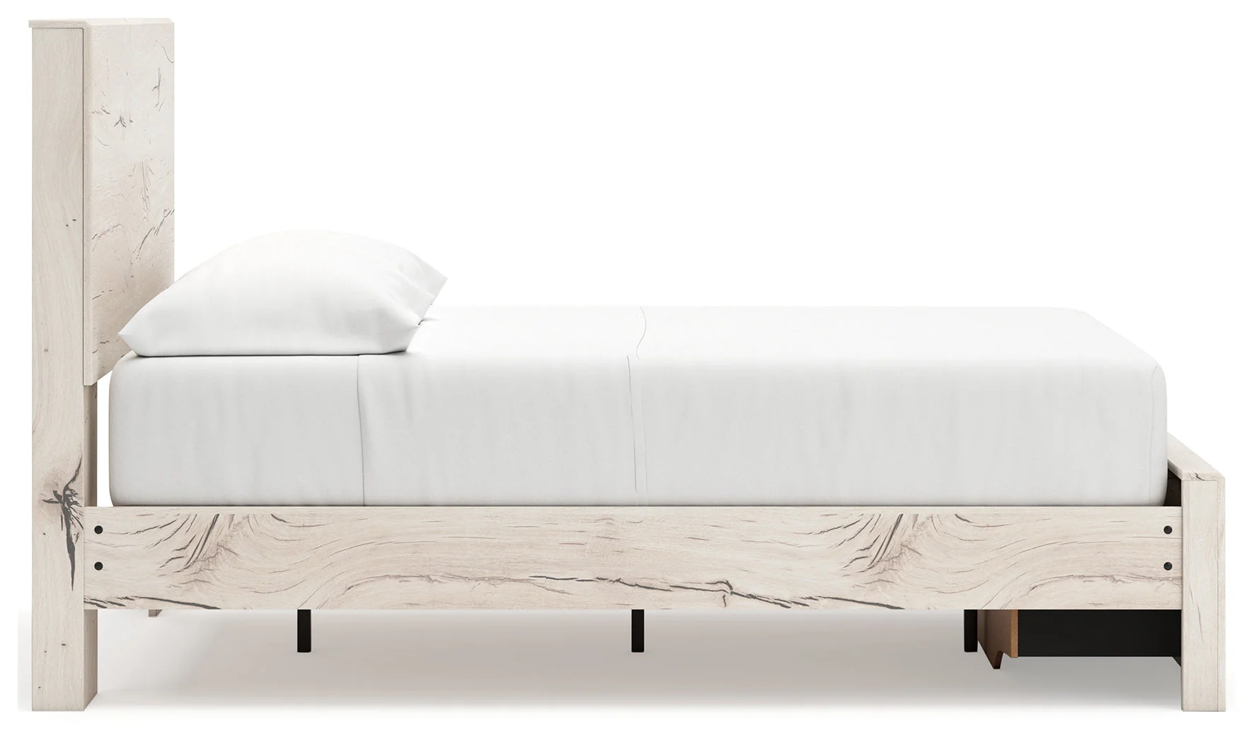 Lawroy Light Natural Full Storage Platform Bed - Image 5