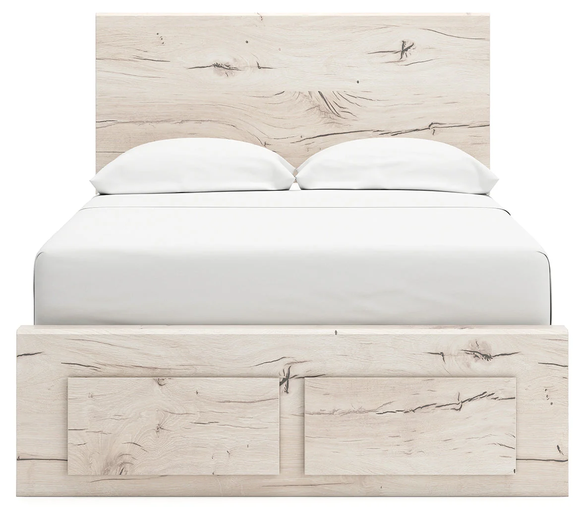 Lawroy Light Natural Full Storage Platform Bed with 6 Drawers - Image 5