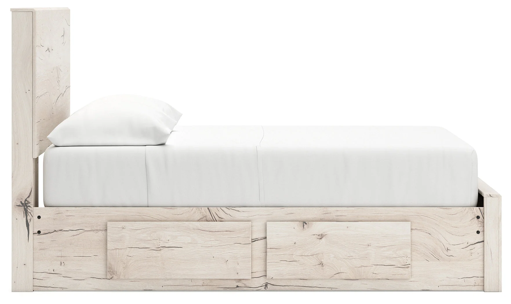 Lawroy Light Natural Full Storage Platform Bed with 6 Drawers - Image 6