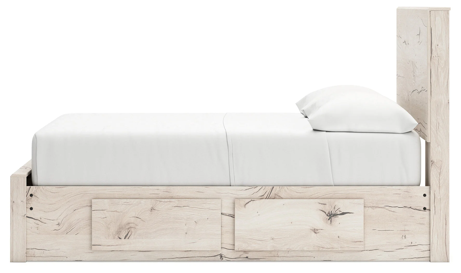 Lawroy Light Natural Full Storage Platform Bed with 6 Drawers - Image 7