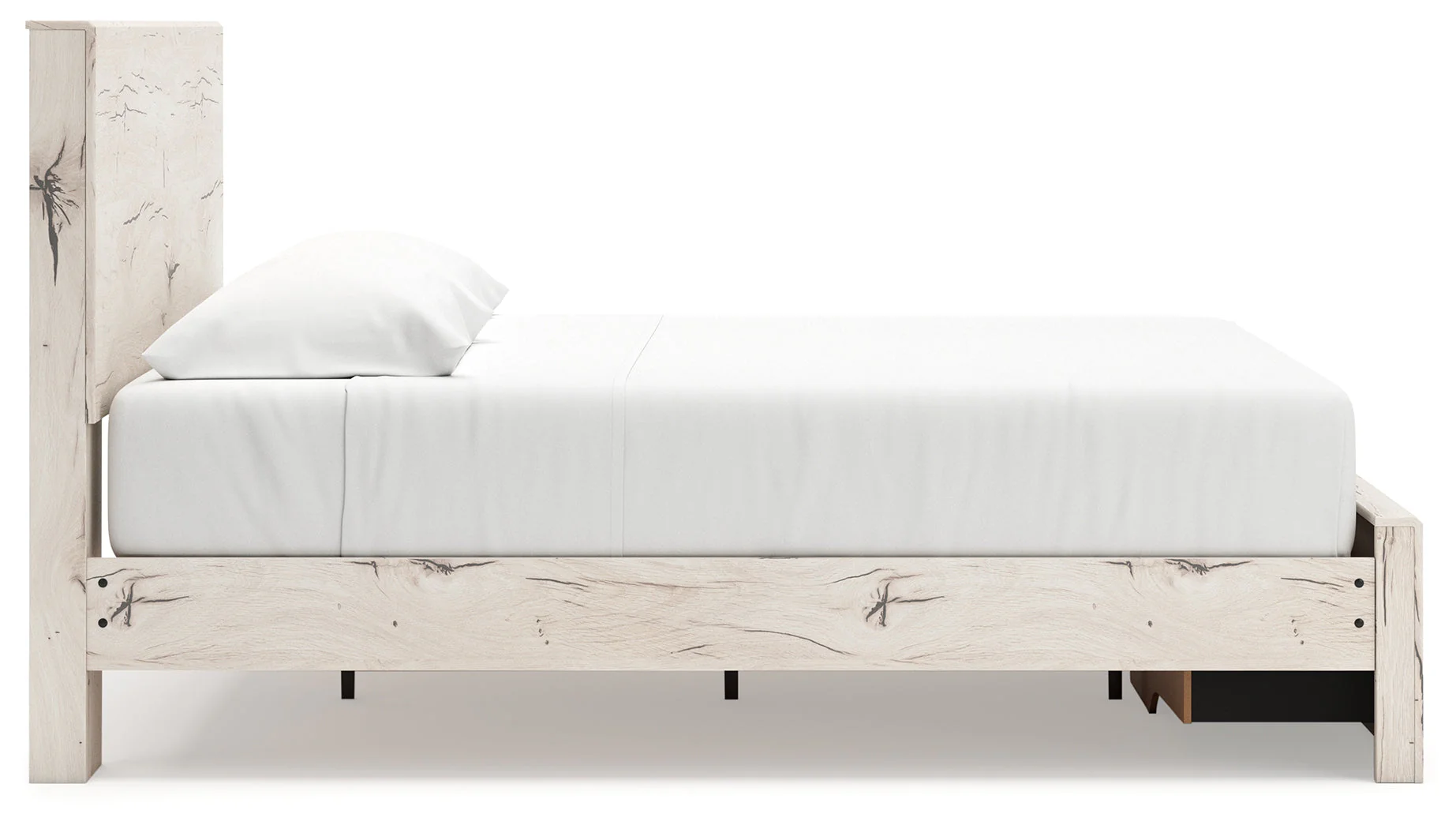 Lawroy Light Natural King Storage Platform Bed - Image 6
