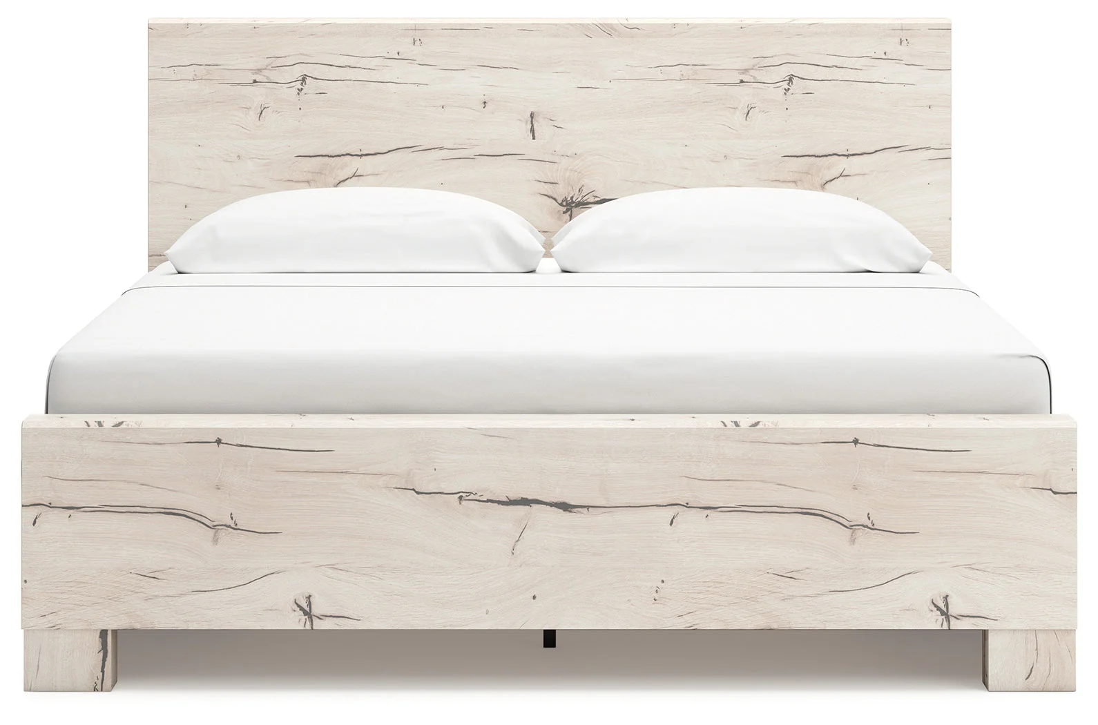 Lawroy Light Natural King Storage Platform Bed with 4 Drawers - Image 5