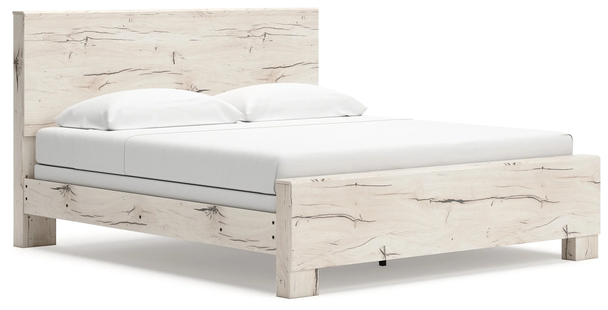 Lawroy Light Natural Panel Bedroom Set - Image 2