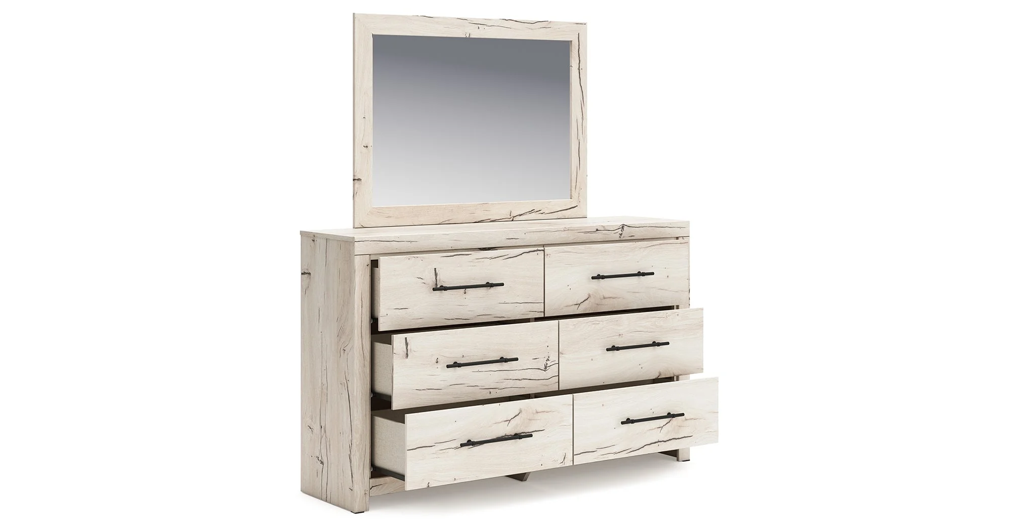 Lawroy Light Natural Panel Bedroom Set - Image 22