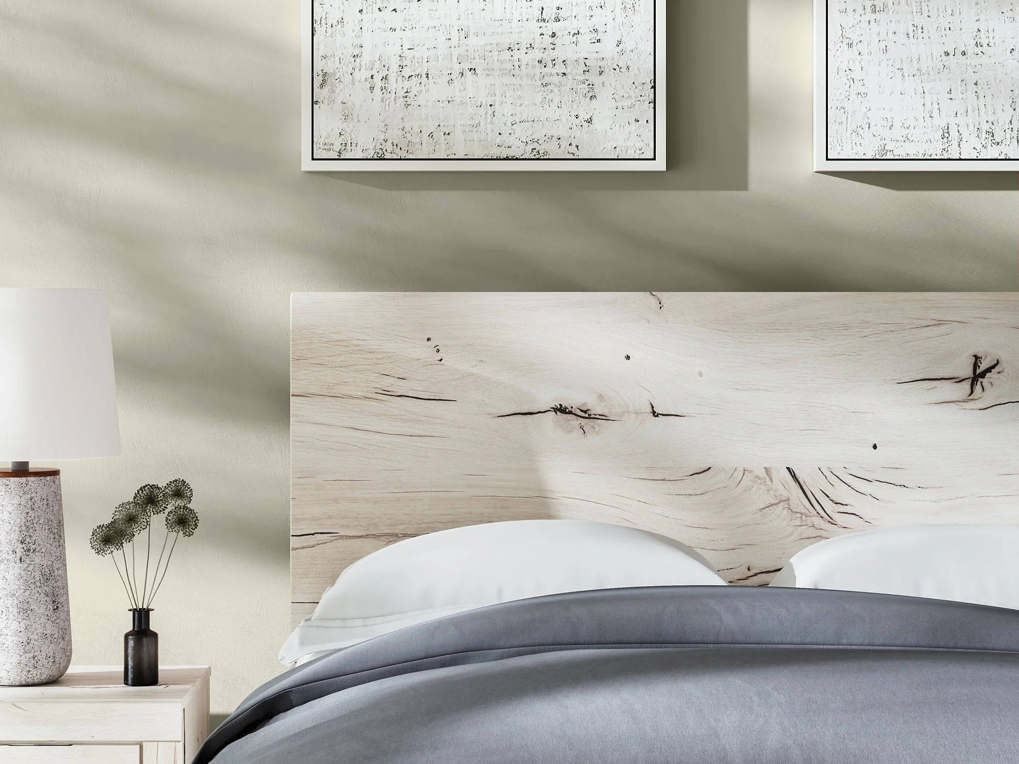 Lawroy Light Natural Panel Bedroom Set - Image 33