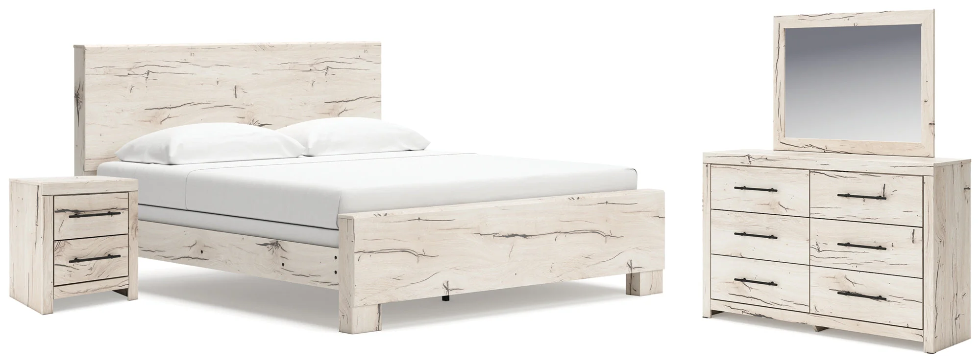 Lawroy Light Natural Panel Bedroom Set - Image 34