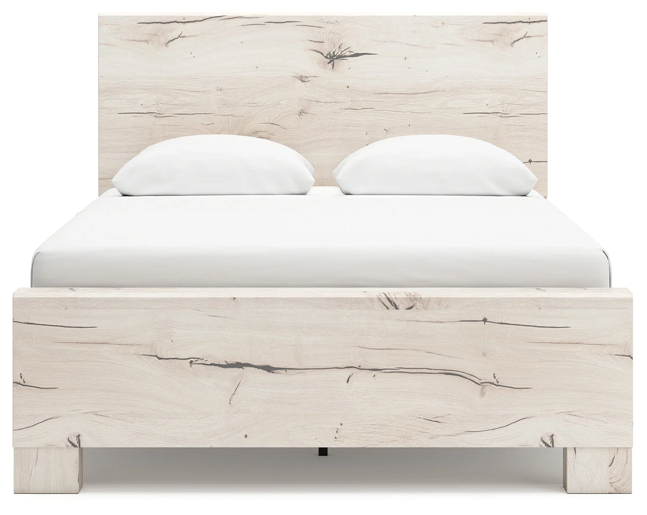 Lawroy Light Natural Queen Panel Bed - Image 3