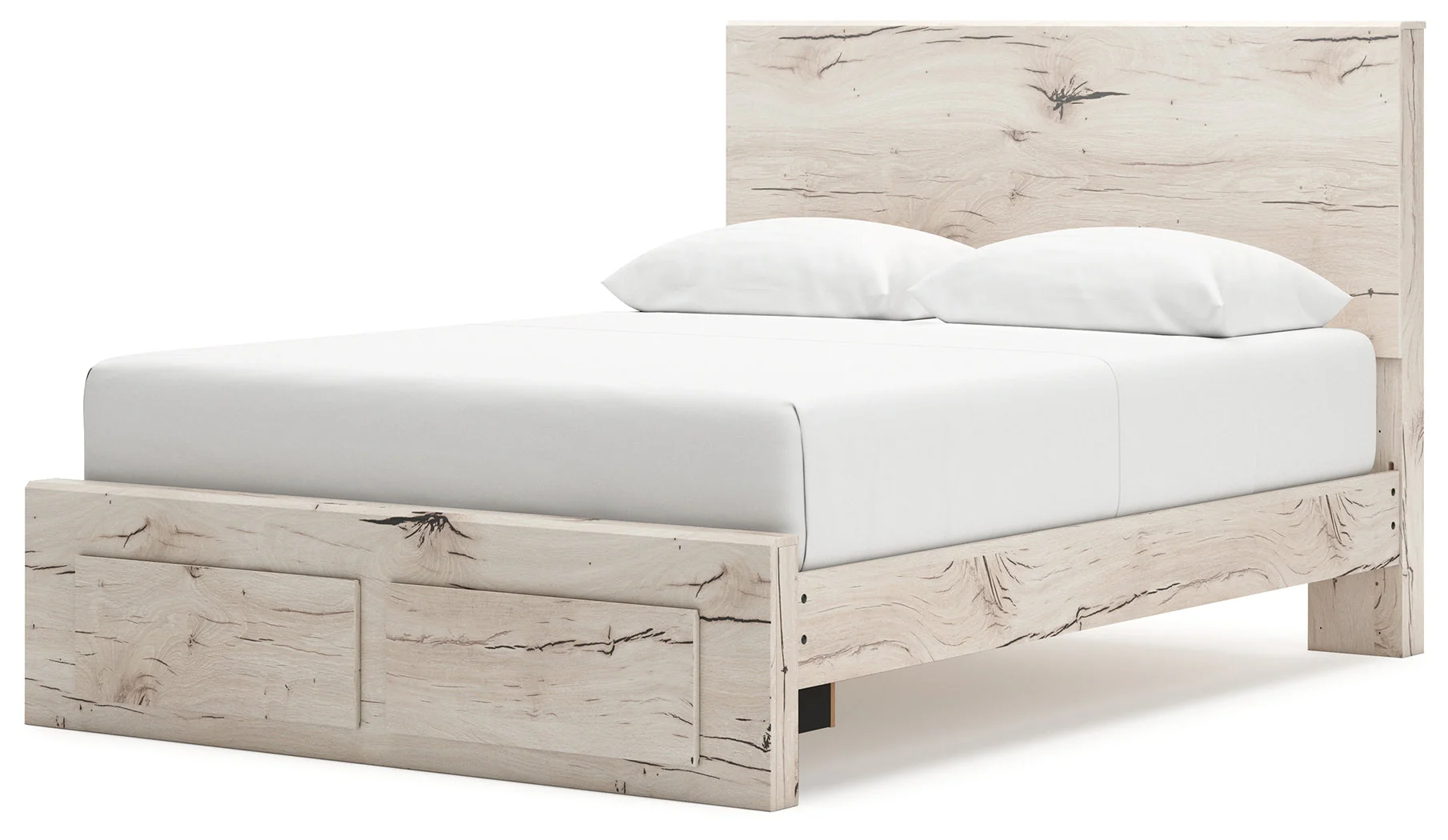 Lawroy Light Natural Queen Storage Platform Bed - Image 3