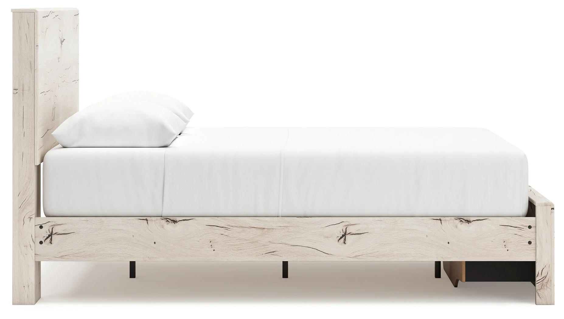 Lawroy Light Natural Queen Storage Platform Bed - Image 5