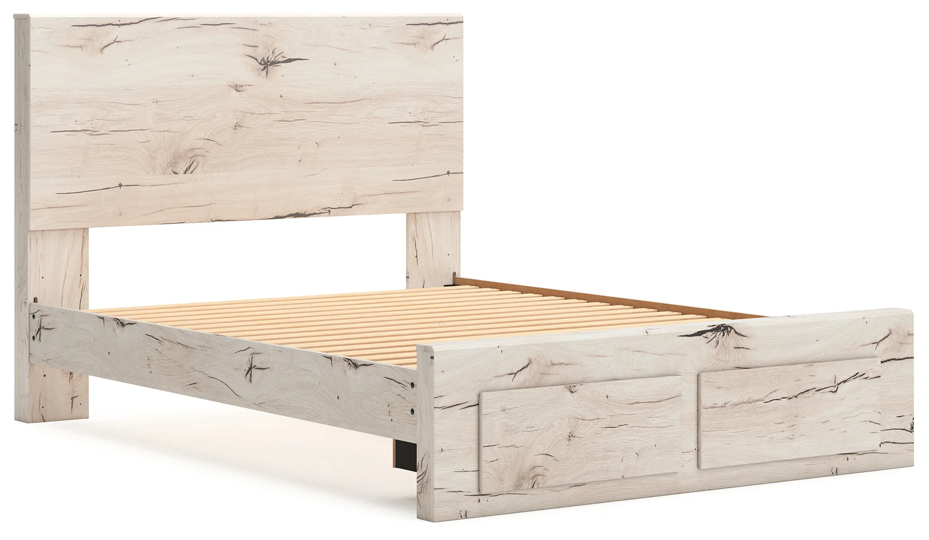 Lawroy Light Natural Queen Storage Platform Bed - Image 8
