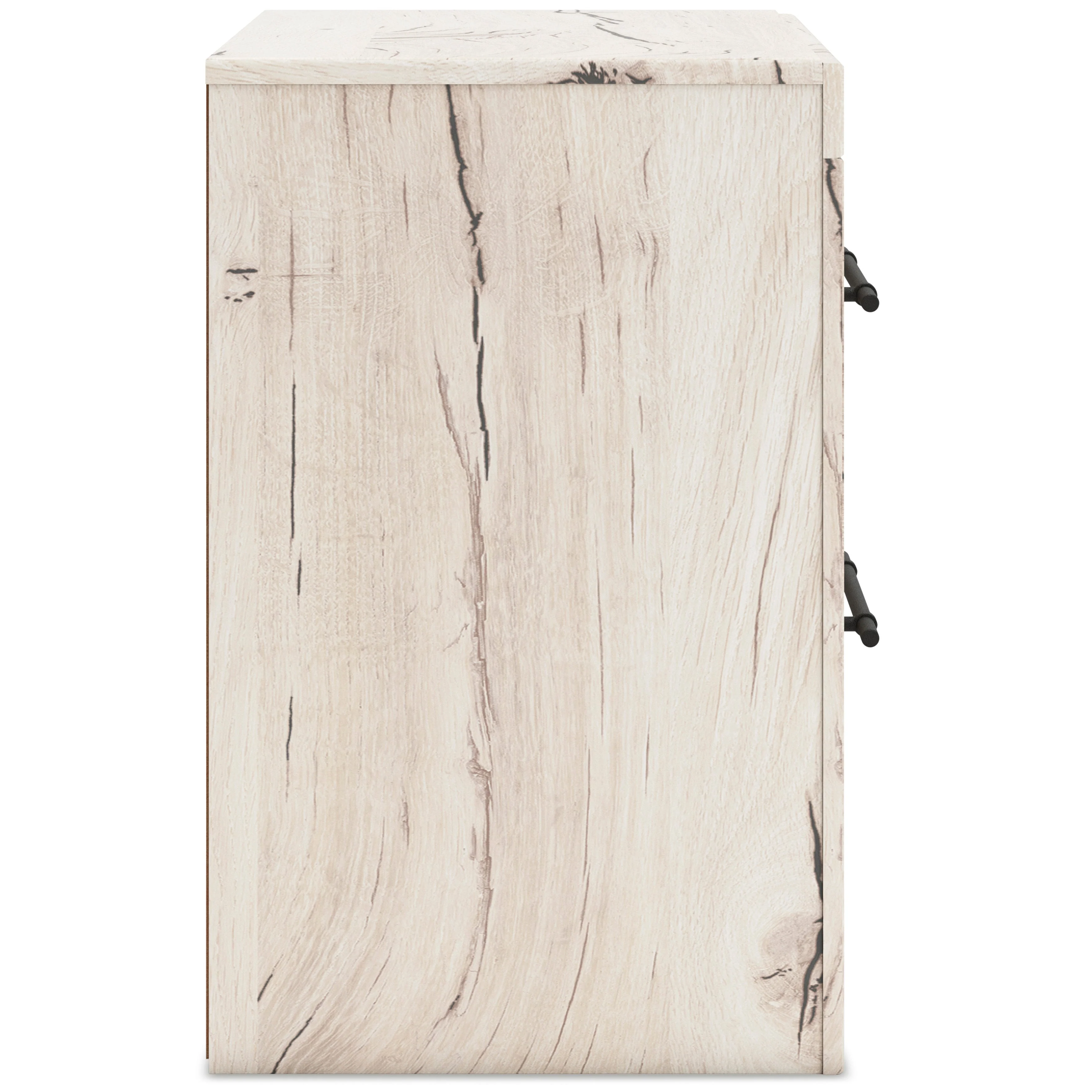 Lawroy Light Natural Storage Panel Bedroom Set with 4 Side Drawers - Image 25