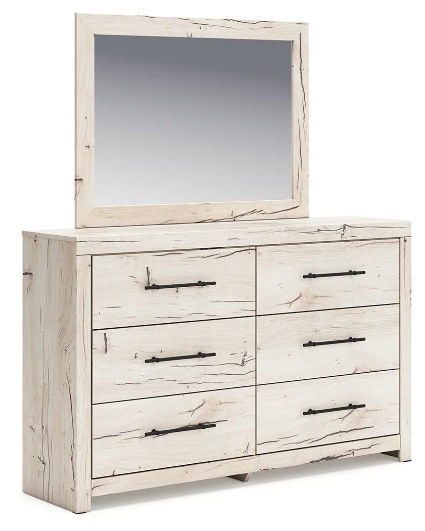 Lawroy Light Natural Storage Panel Bedroom Set with 4 Side Drawers - Image 29