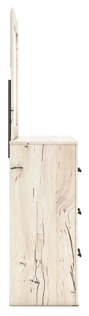 Lawroy Light Natural Storage Panel Bedroom Set with 4 Side Drawers - Image 31