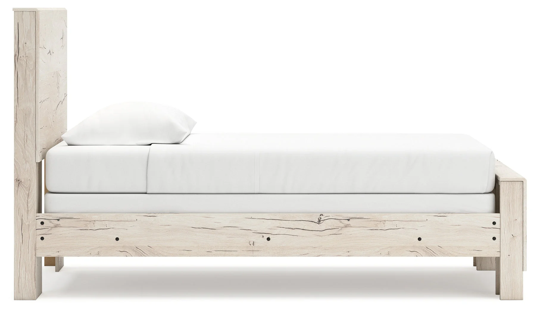 Lawroy Light Natural Twin Panel Bed - Image 4